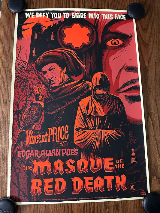 Francesco Francavilla - Masque of the Red Death 24x36 movie poster