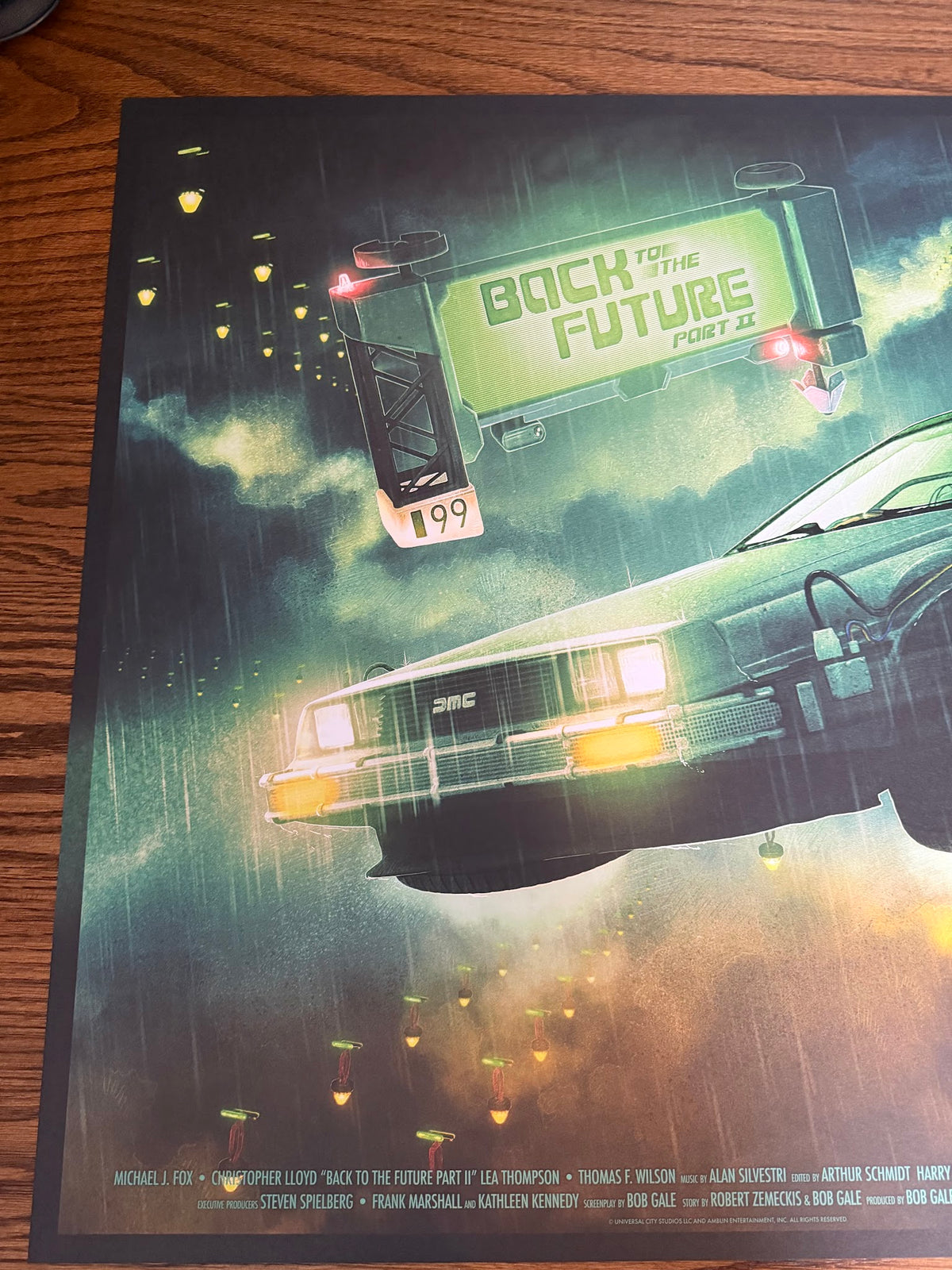 Kevin Wilson - Back to the Future II - 24x36 - Limited Edition Poster