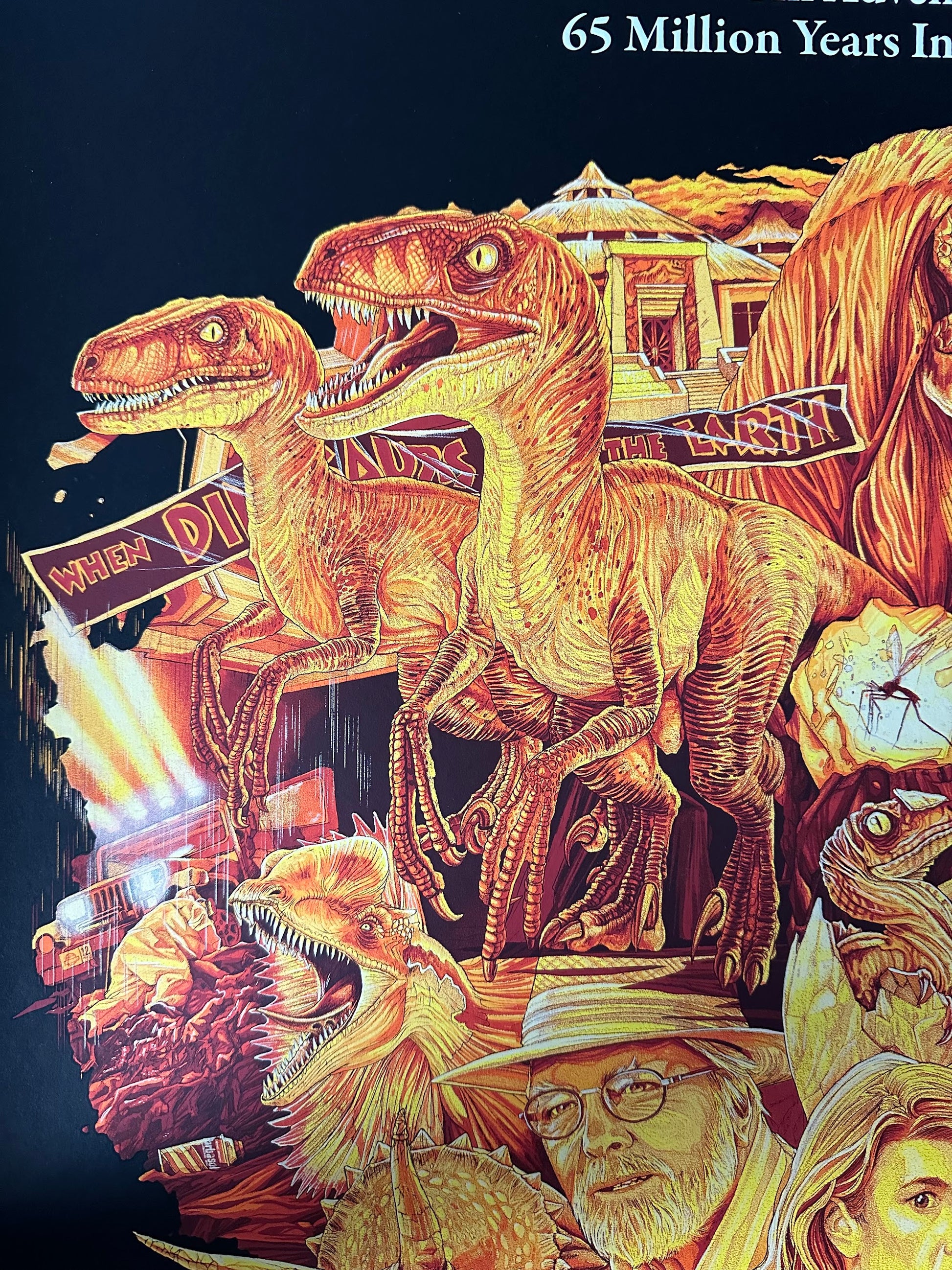 Tavo Montanez - Jurassic Park 24x36 movie poster - detail image 3