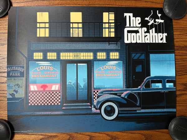 George Bletsis - The Godfather Limited Edition Poster Art Print - 24 x 18