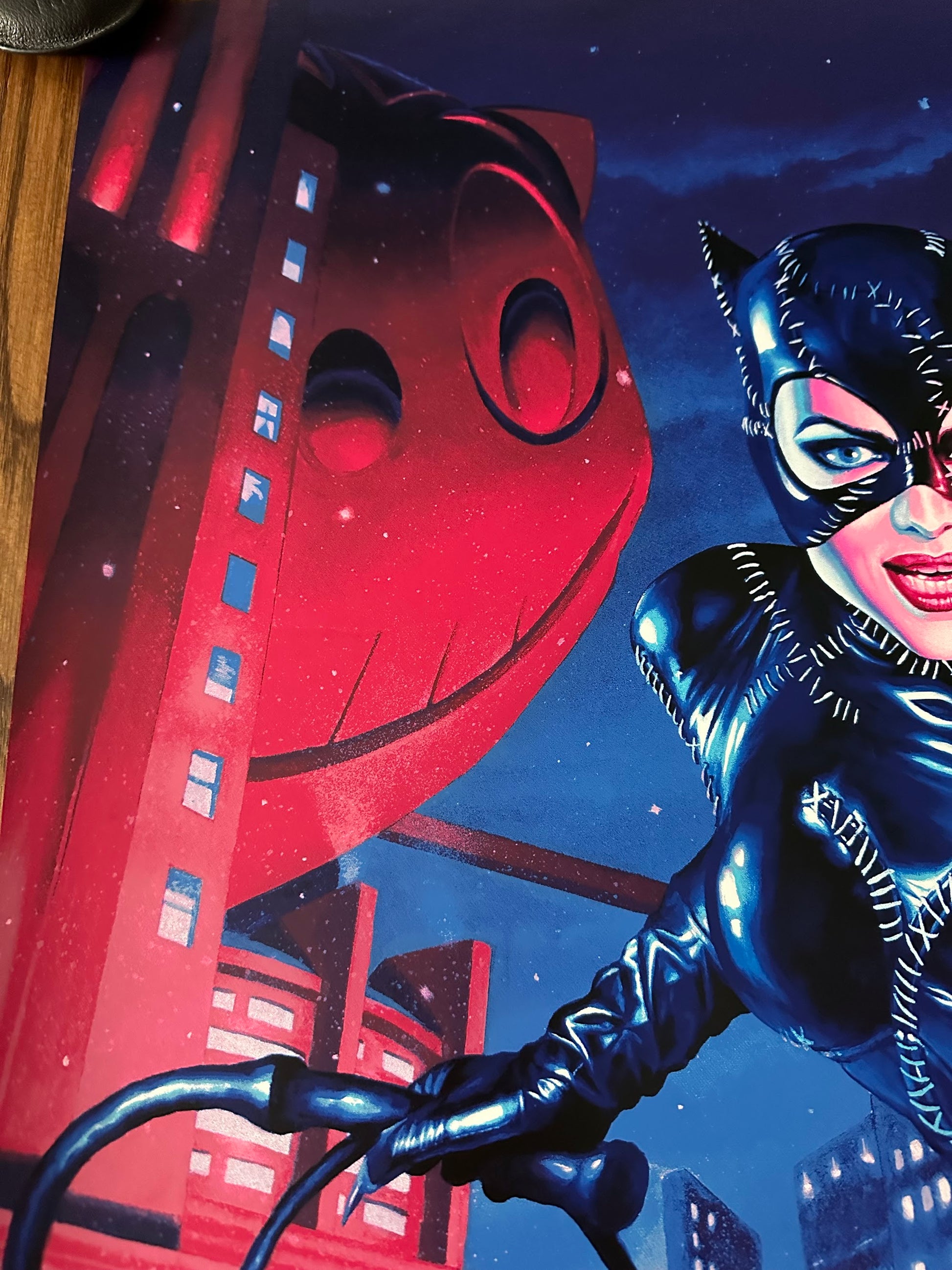 Robert Laskey - Batman Returns Catwoman 24x36 movie poster - detail image 4
