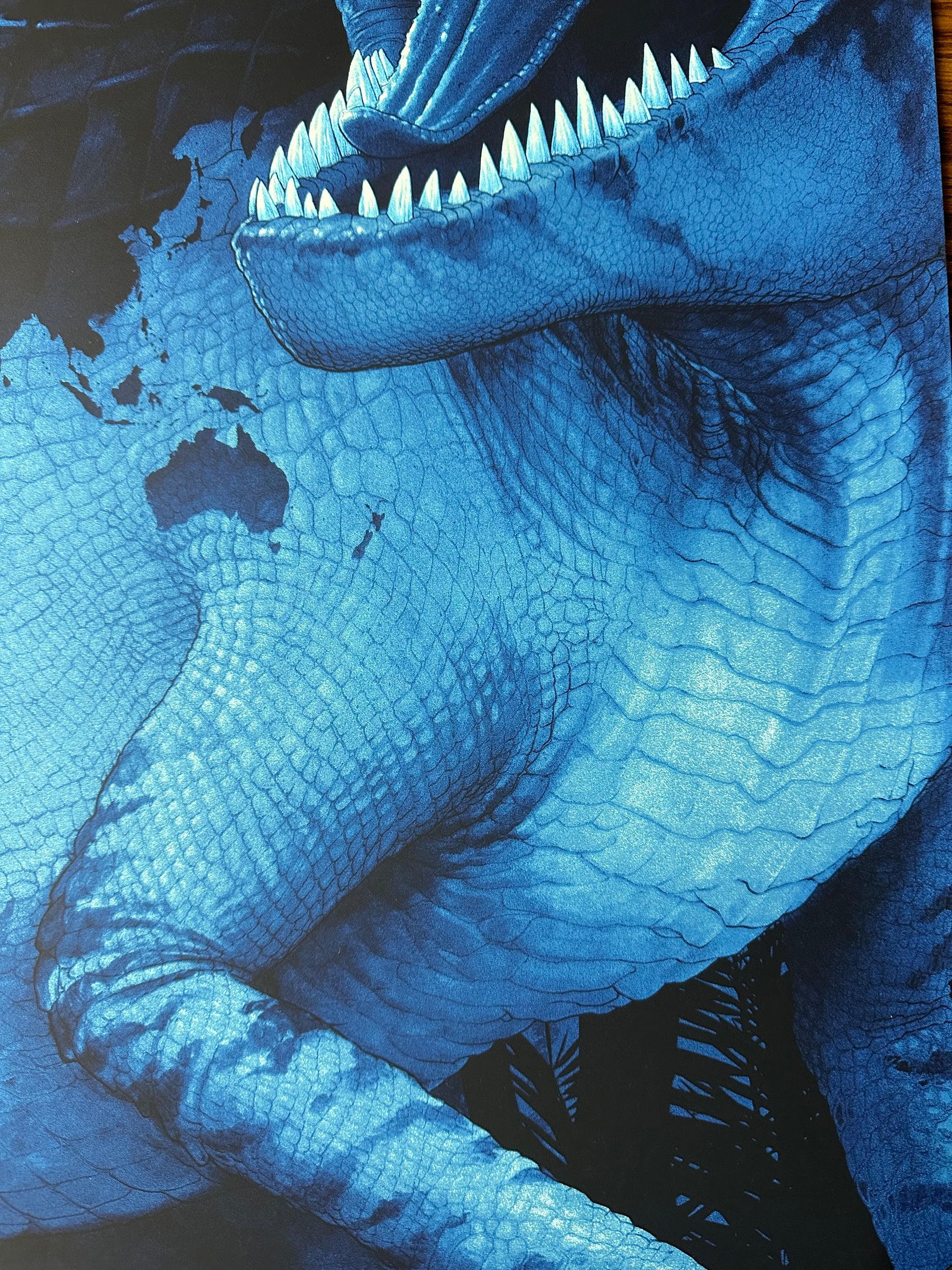 Phantom City Creative - Jurassic World Dominion Variant 36x24 movie poster - detail image 3