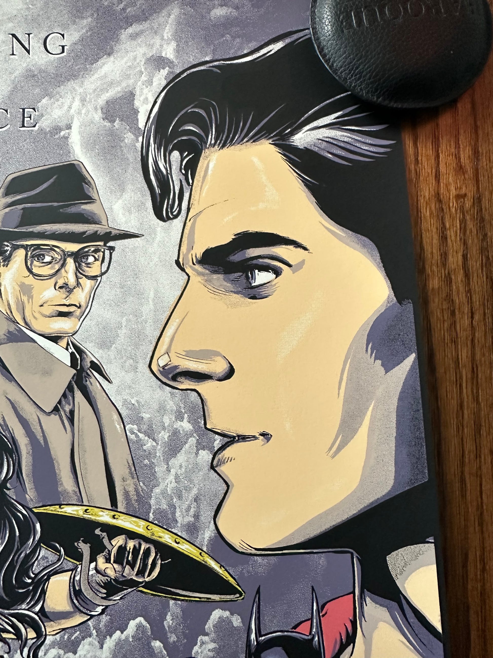 Steve Kurth - DC Batman Superman Dawning of Justice 18x24 movie poster - detail image 4