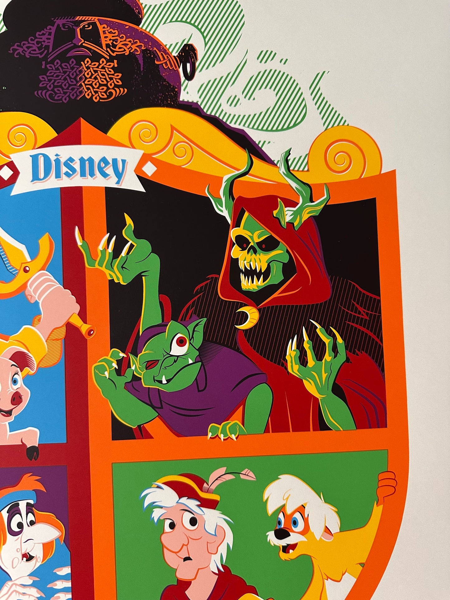 Dave Perillo - Disney's The Black Cauldron 18x24 art print - detail image 3