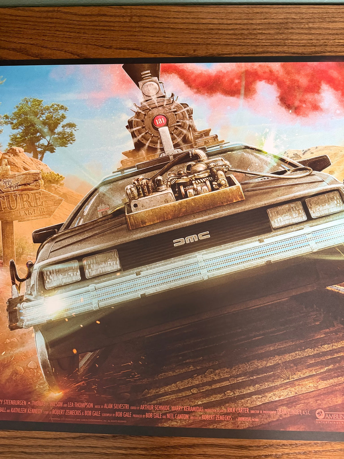 Kevin Wilson - Back to the Future III - 24x36 - Limited Edition Poster