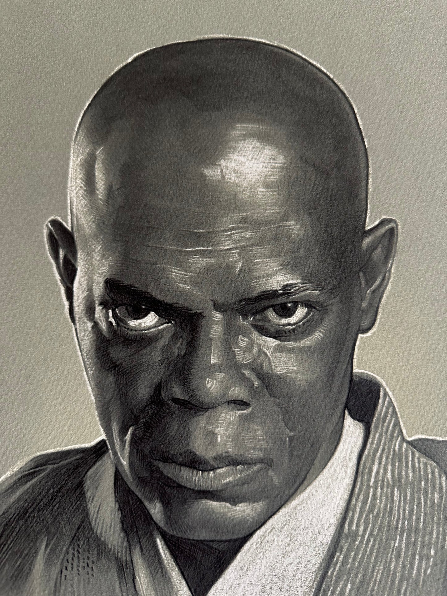 Gabz - Mace Windu Variant 13x19 art print - detail image 2