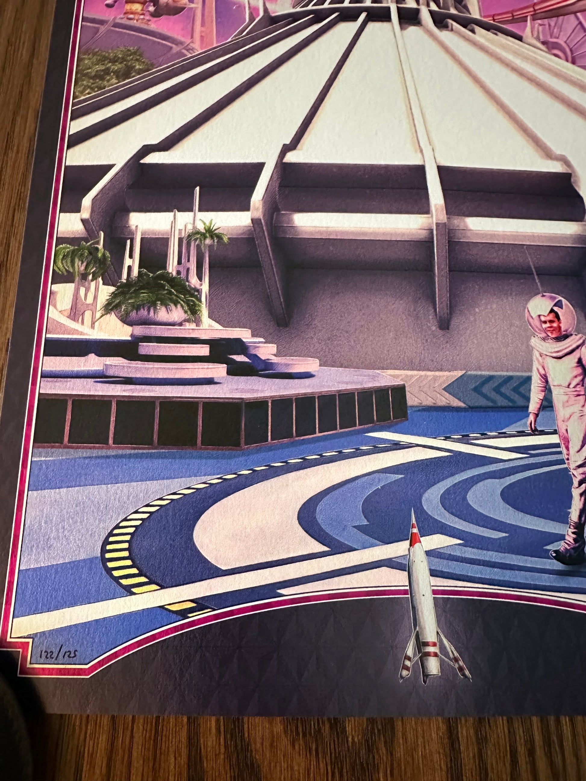 Kevin Wilson - Space Mountain Disney Ride 12x24 movie poster - detail image 8