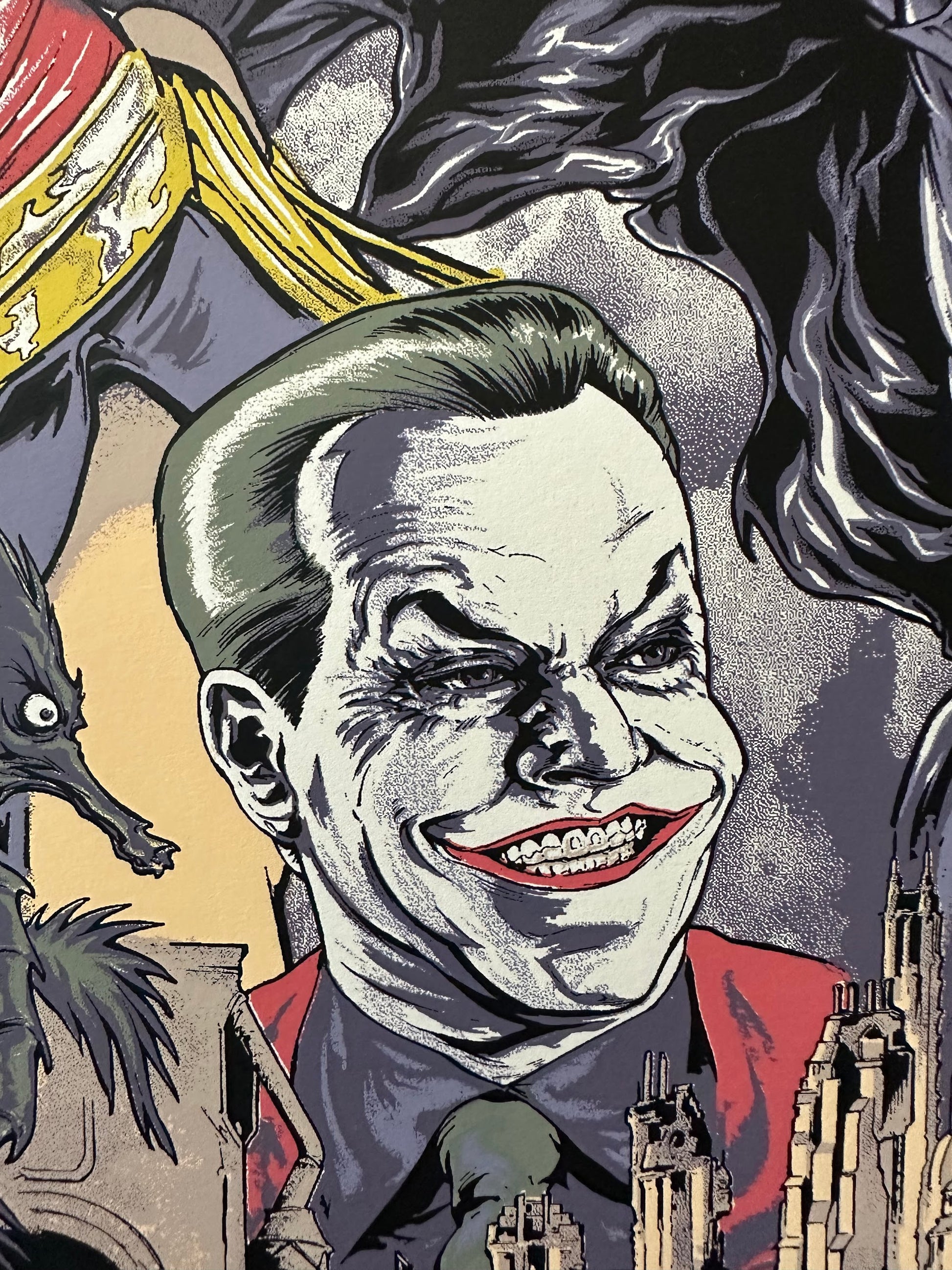 Steve Kurth - DC Batman Superman Dawning of Justice 18x24 movie poster - detail image 6