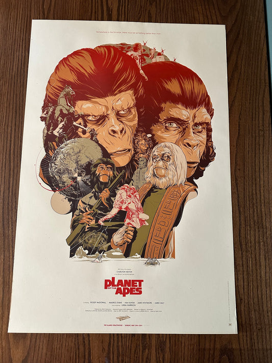 Martin Ansin - Planet of the Apes (Edge Wear Previously Framed) 24x36 movie poster