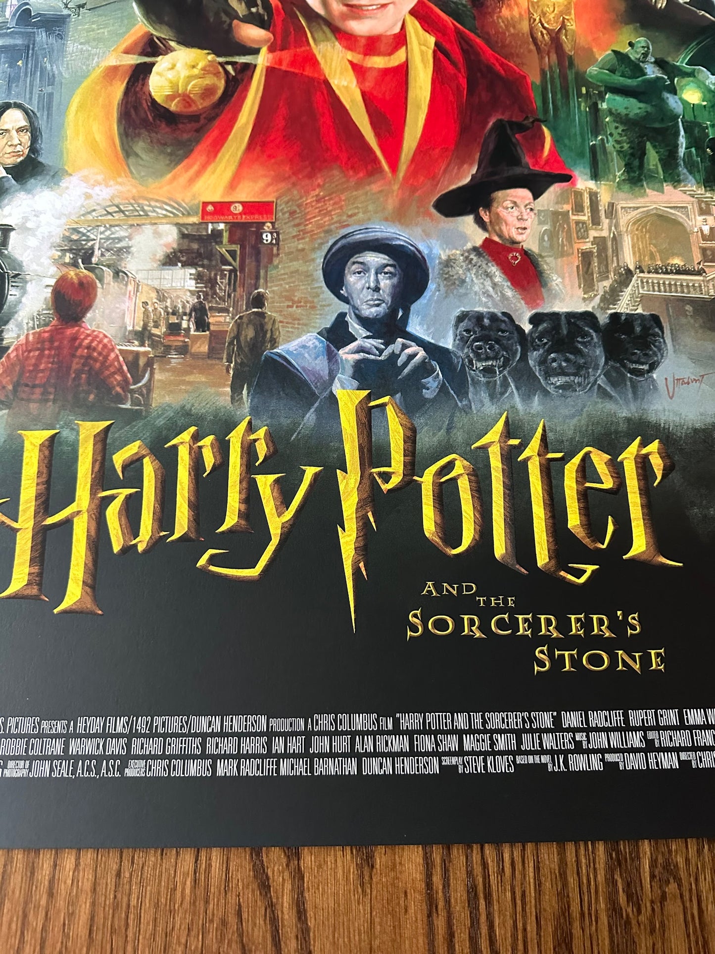 Banhan - Harry Potter & the Sorcerer's Stone 24x36 movie poster - detail image 8