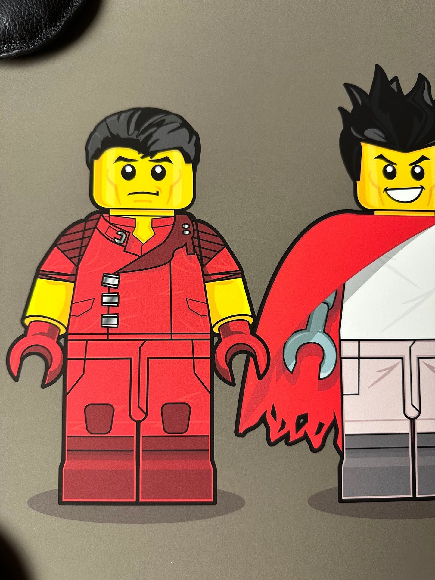 Dan Shearn - Lego Akira 12x12 art print - detail image 3