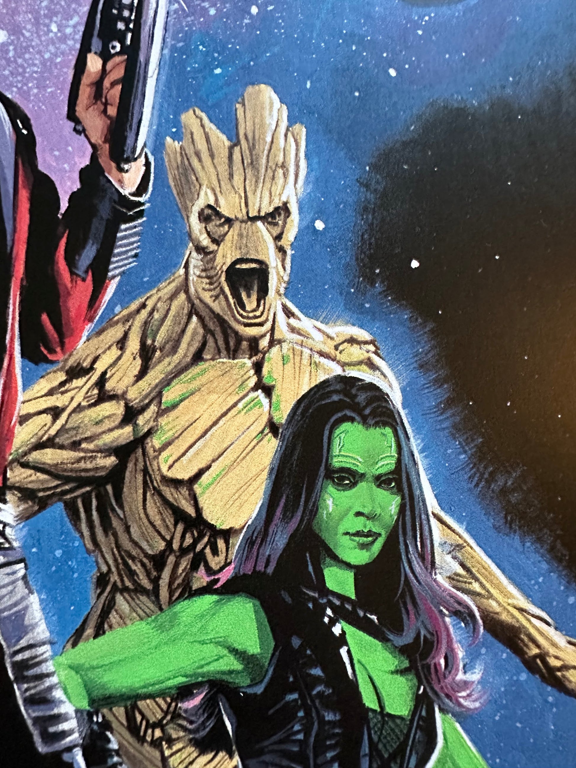 Paul Mann - Guardians of the Galaxy Black 24x36 movie poster - detail image 8