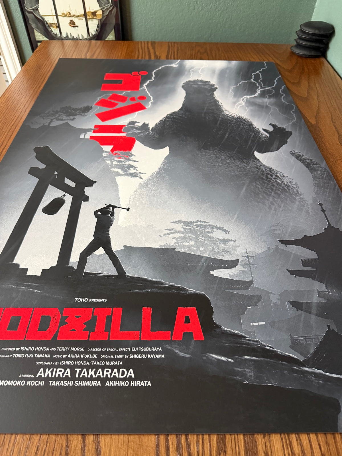 Kevin Wilson - Godzilla Variant - 24x36 - Limited Edition Poster