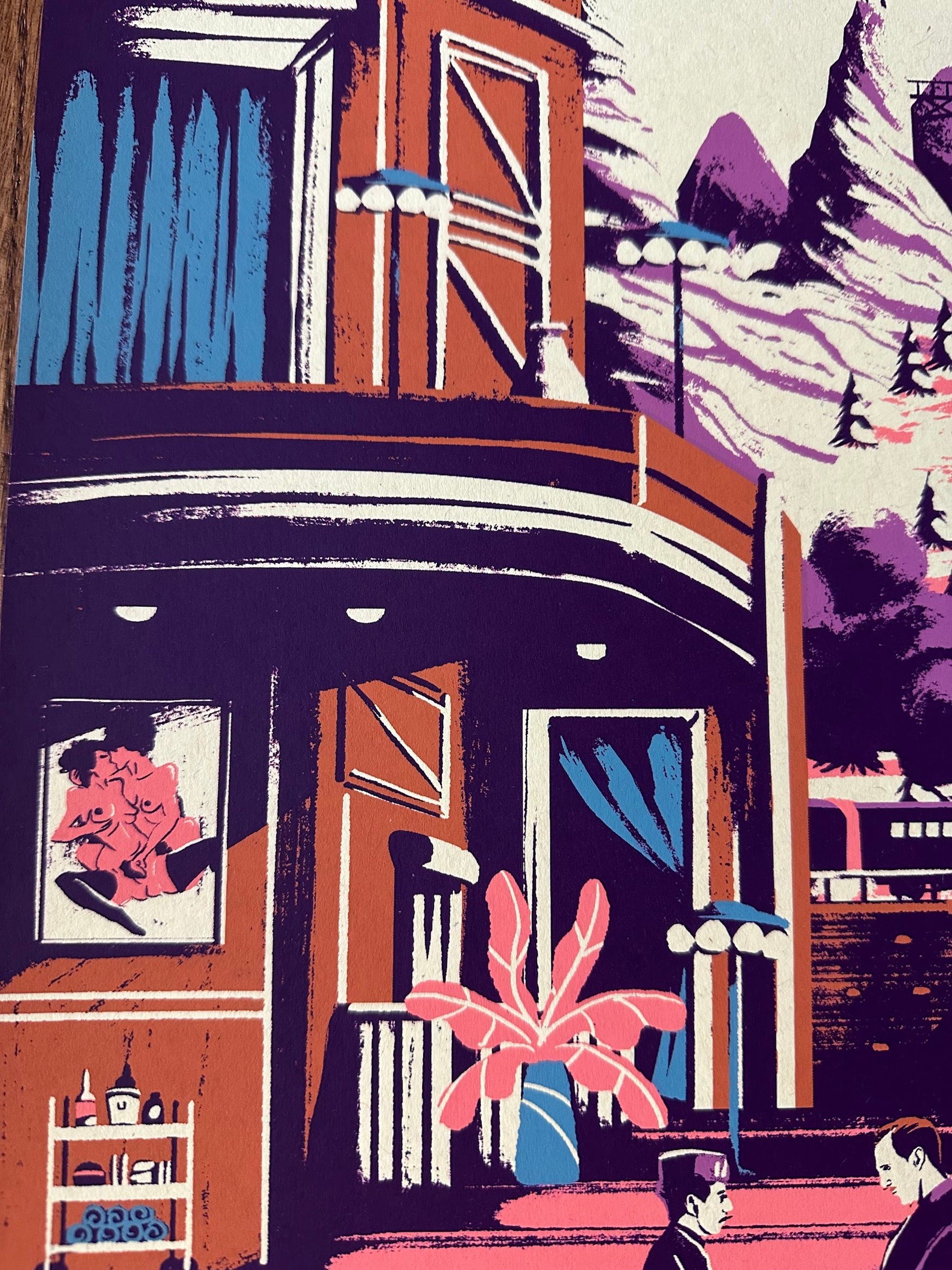 Marie Bergeron - The Grand Budapest Hotel 24x36 movie poster - detail image 5