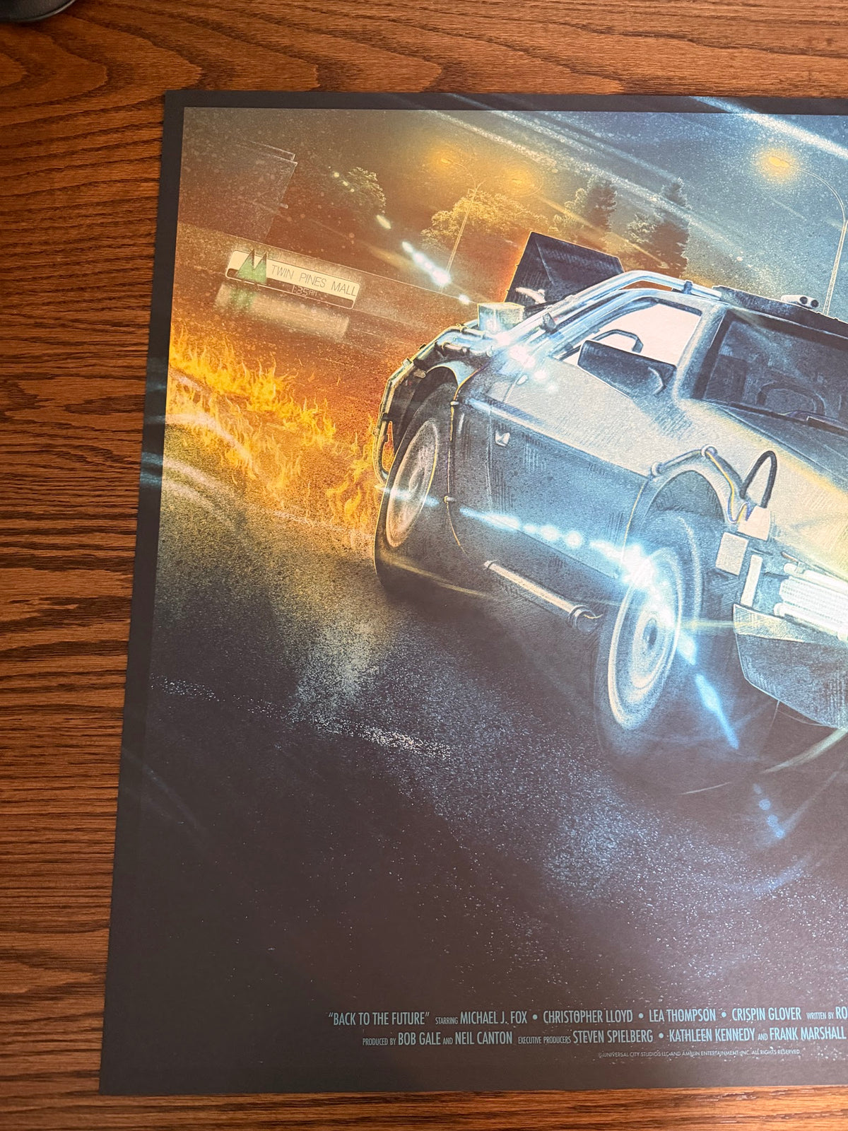 Kevin Wilson - Back to the Future - 24x36 - Limited Edition Poster