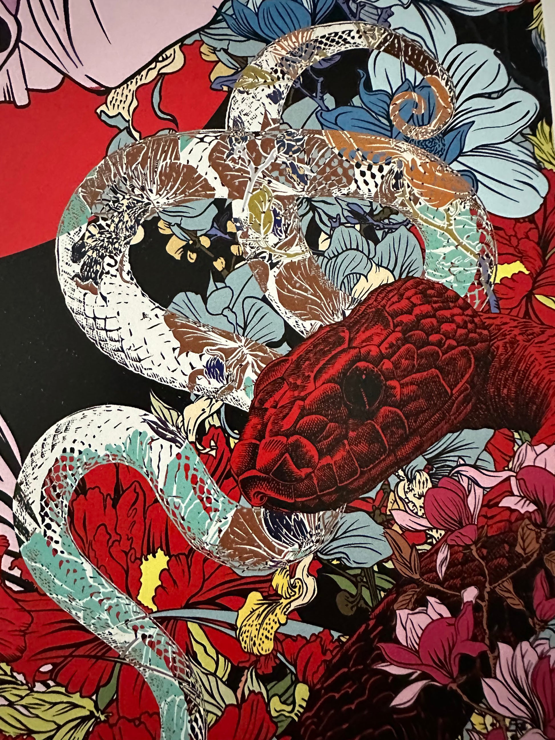 Mark Chilcott - Kill Bill The Bride 12x16 art print - detail image 4