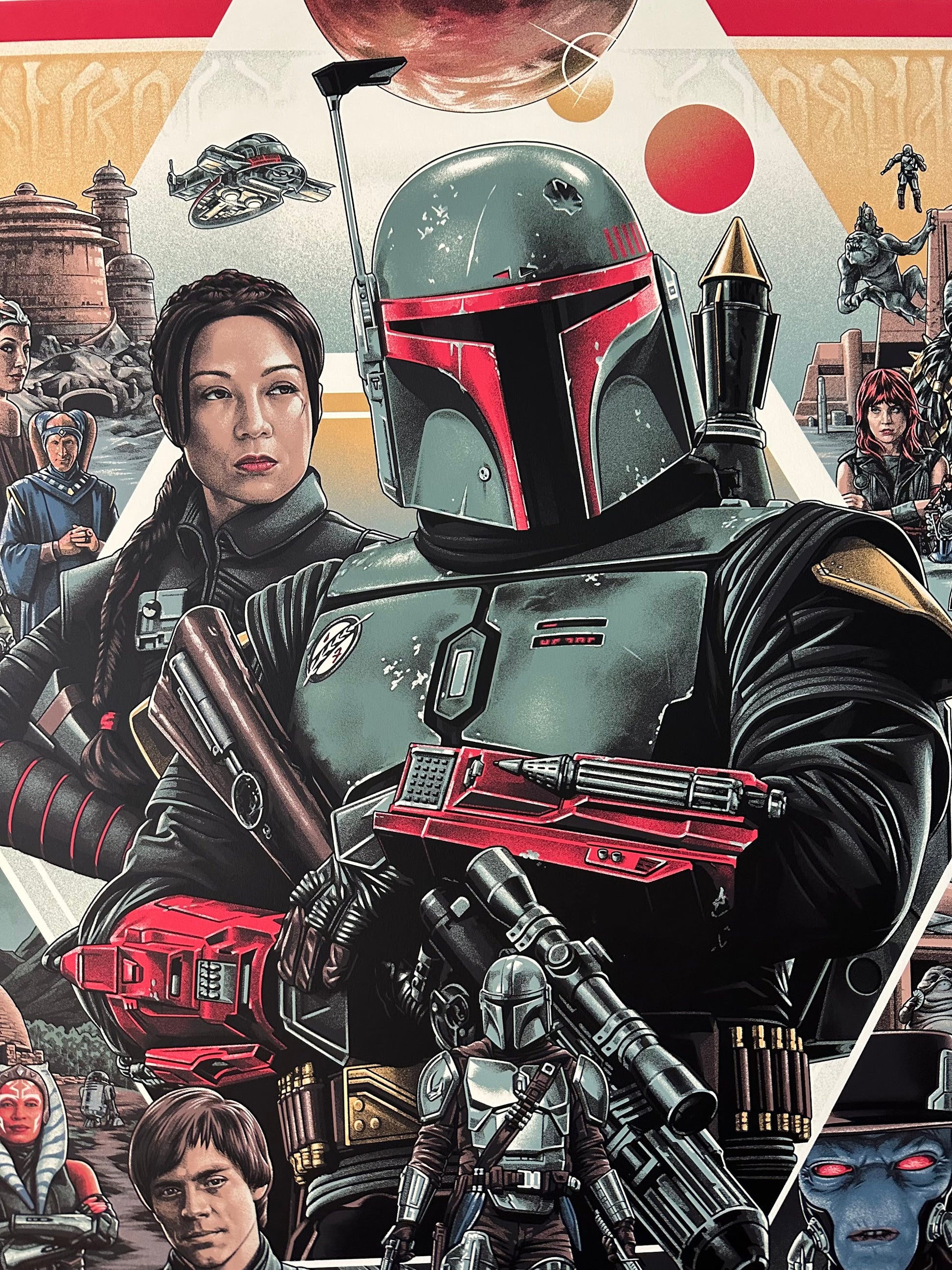 Amien Juugo - Star Wars The Book of Boba Fett 24x36 movie poster - detail image 2