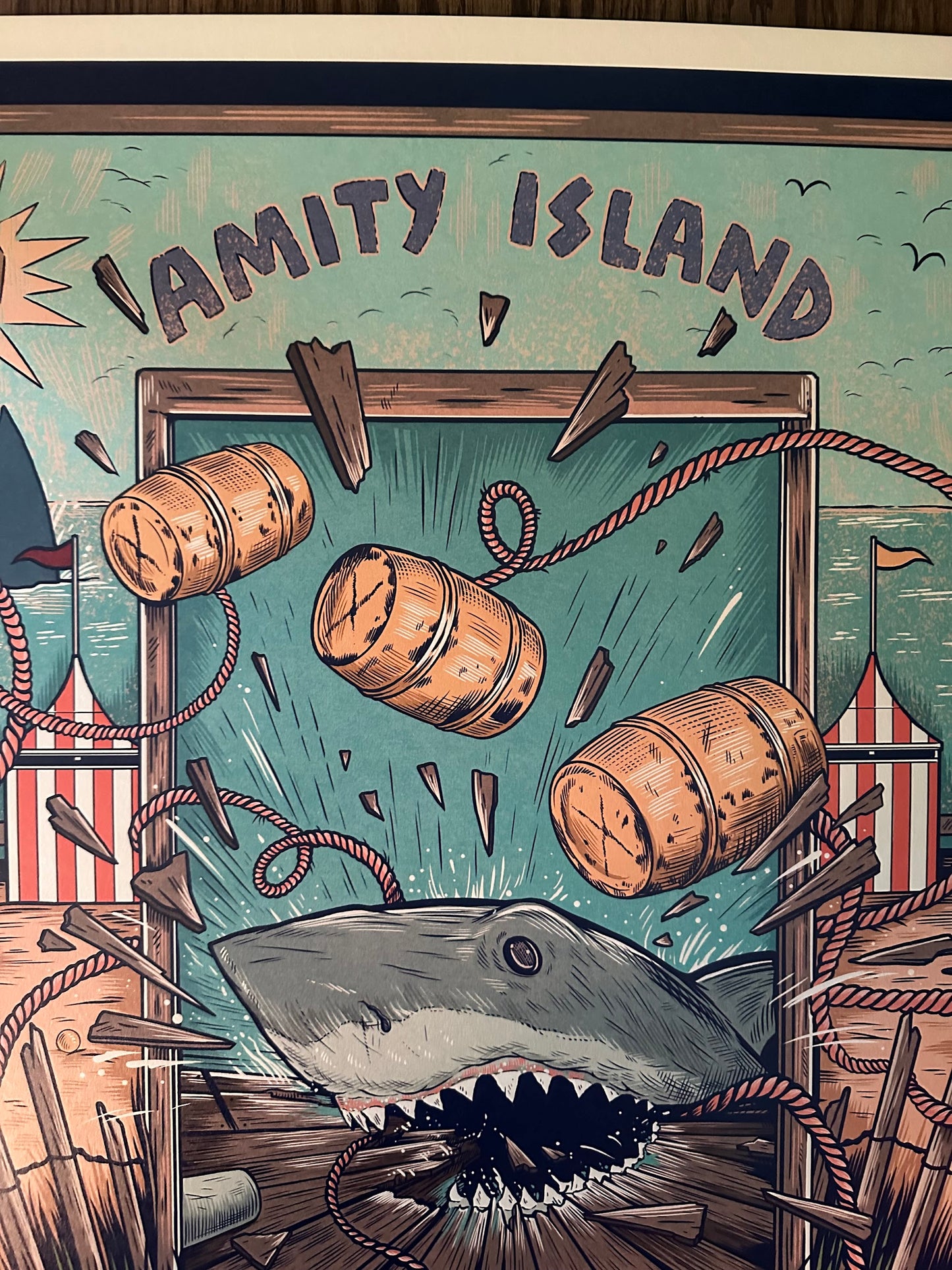 Sam Dunn - Jaws 24x36 movie poster - detail image 2