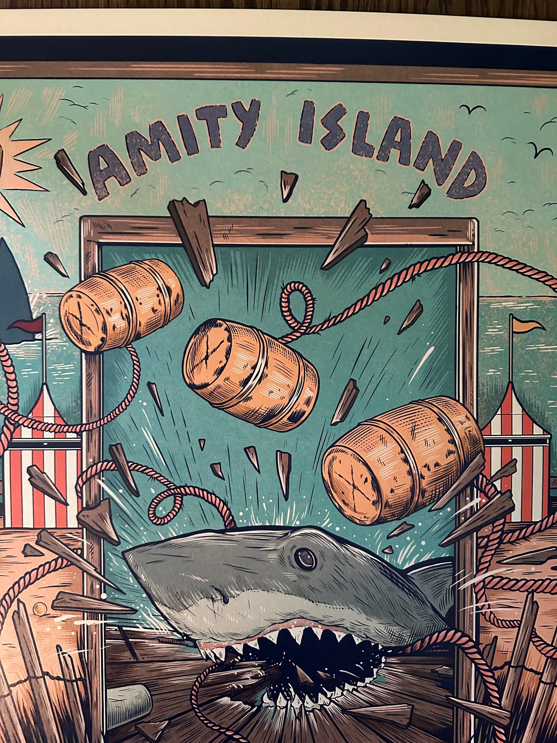 Sam Dunn - Jaws 24x36 movie poster - detail image 2