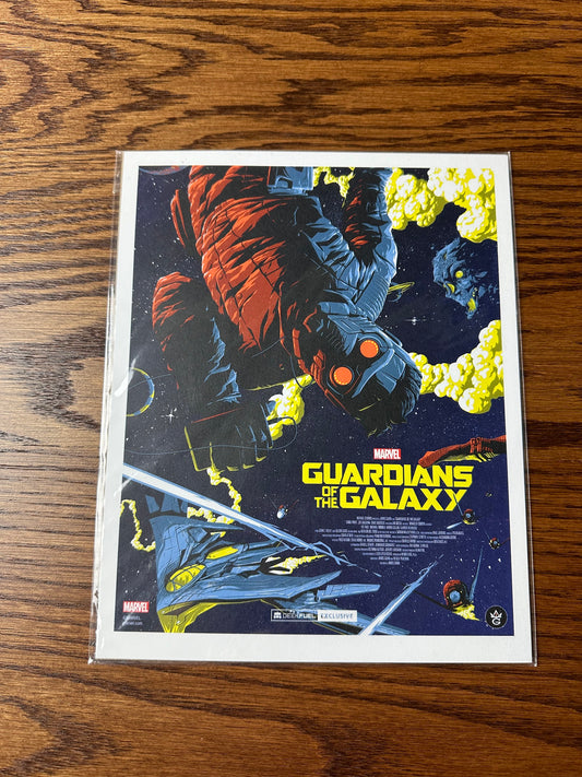 Florey - Geekfuel Guardians of Galaxy 8x10 art print