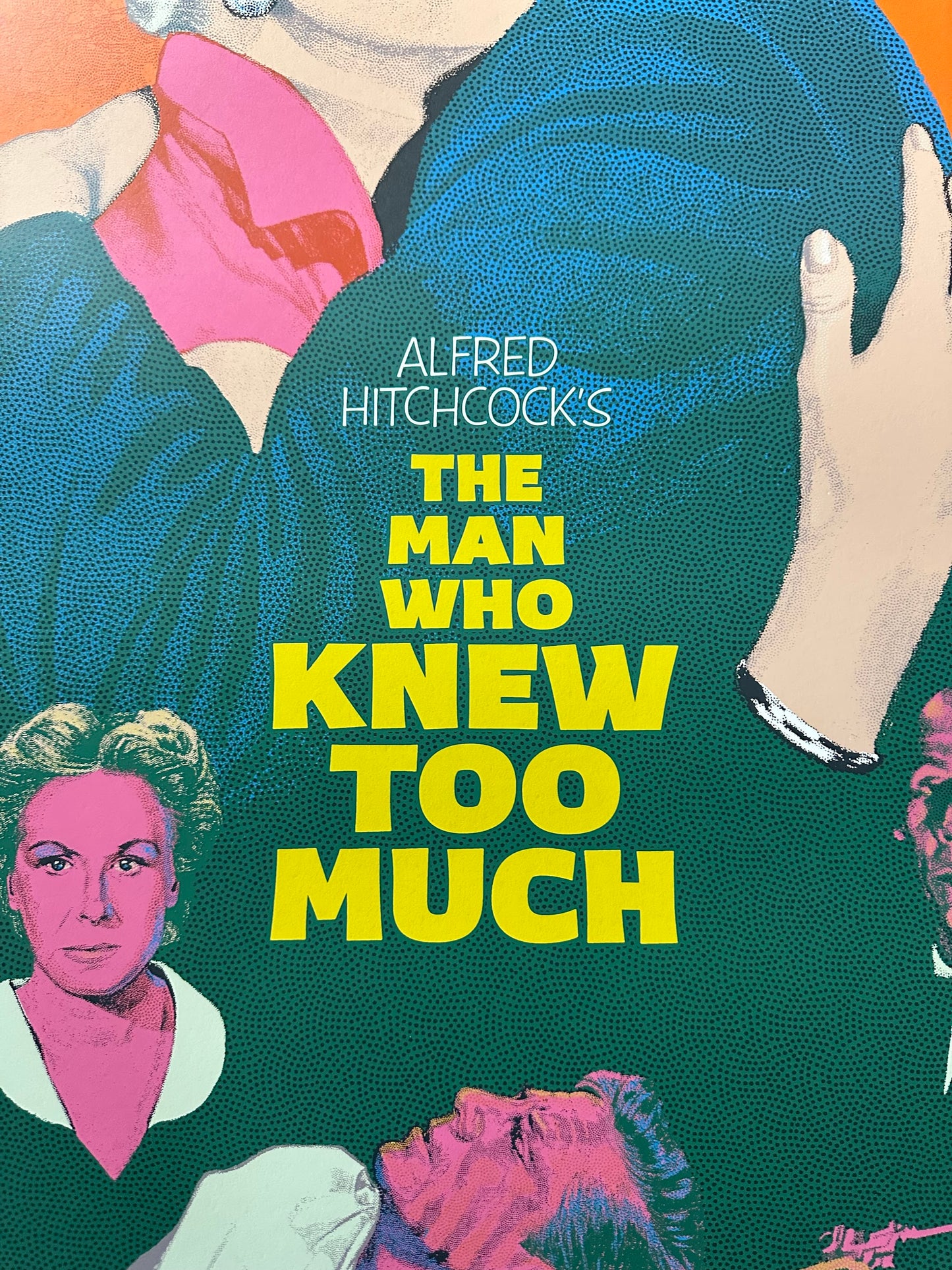 Jack Durieux - The Man Who Knew Too Much 24x36 movie poster - detail image 2