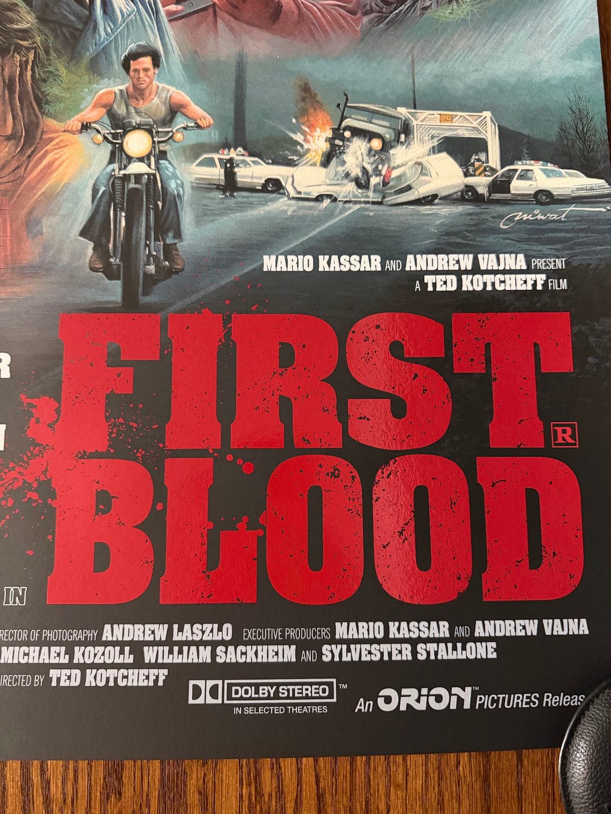 WiWat - Rambo First Blood - 24x36 - Limited Edition Poster
