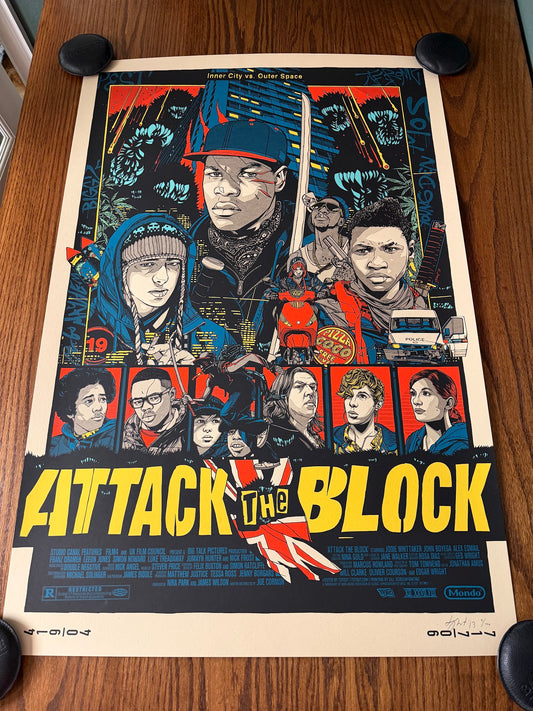 Tyler Stout - Attack the Block - 24x36 - Limited Edition Poster