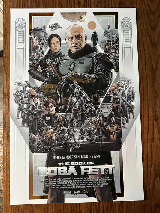 Amien Juugo - The Book of Boba Fett Variant 24x36 movie poster