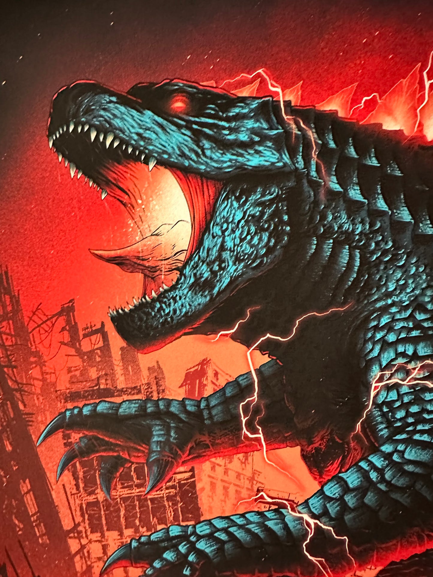 Sam Mayle - Godzilla 24x36 movie poster - detail image 2