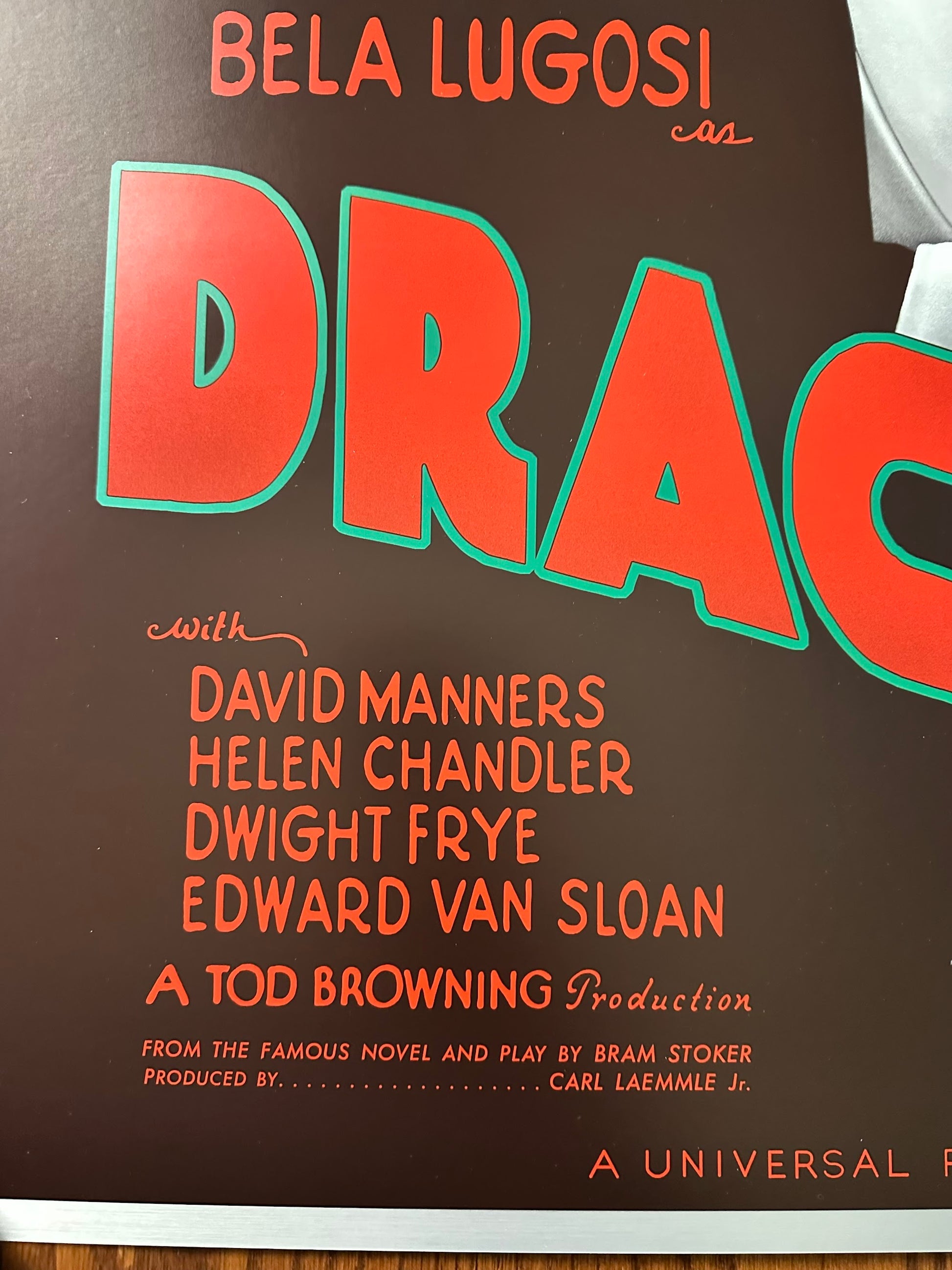 Sara Deck - Universal Monsters Dracula 24x36 movie poster - detail image 6