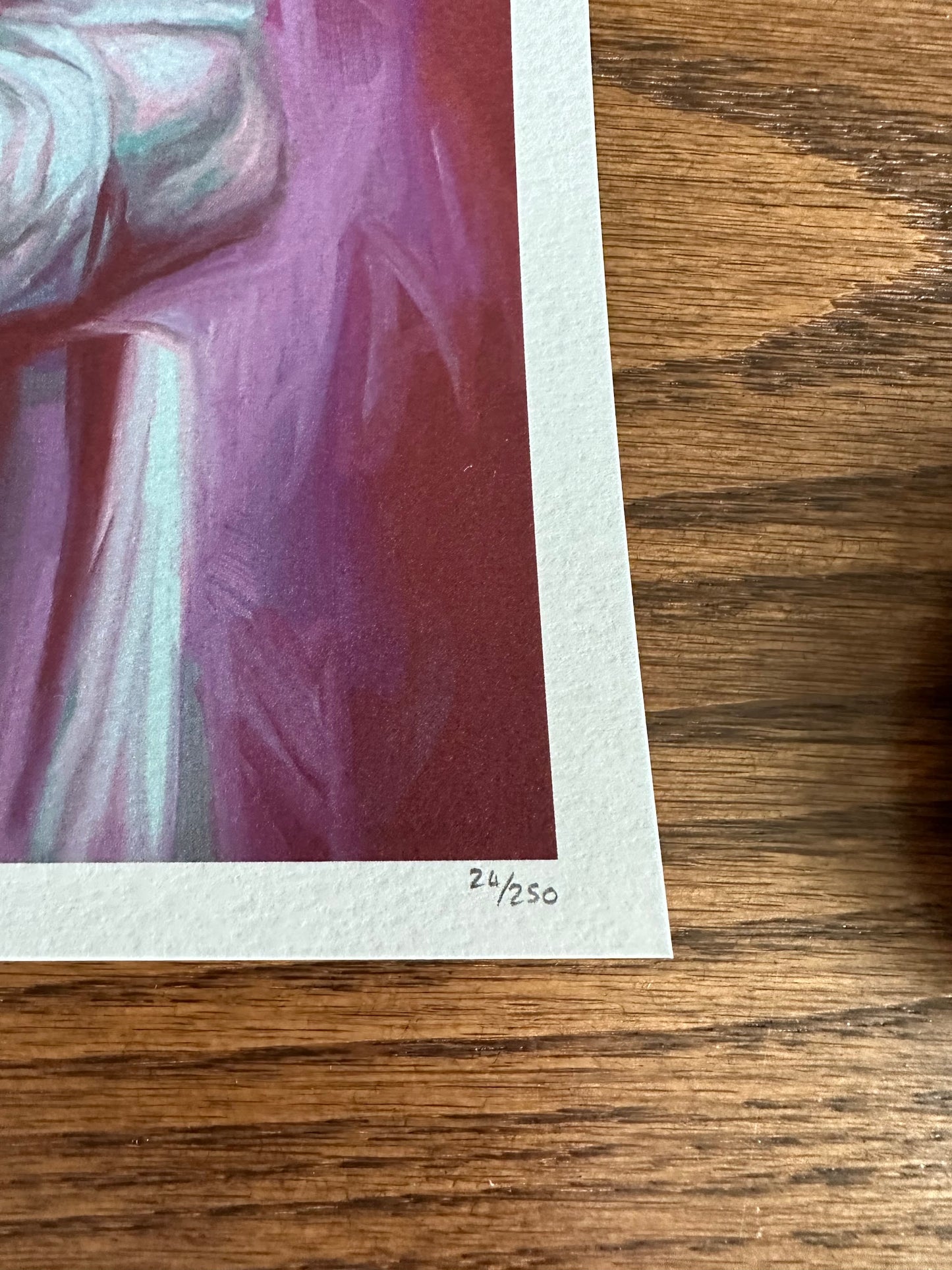 Candra Hope - The Bride of Frankenstein 11.7x16.5 art print - detail image 5