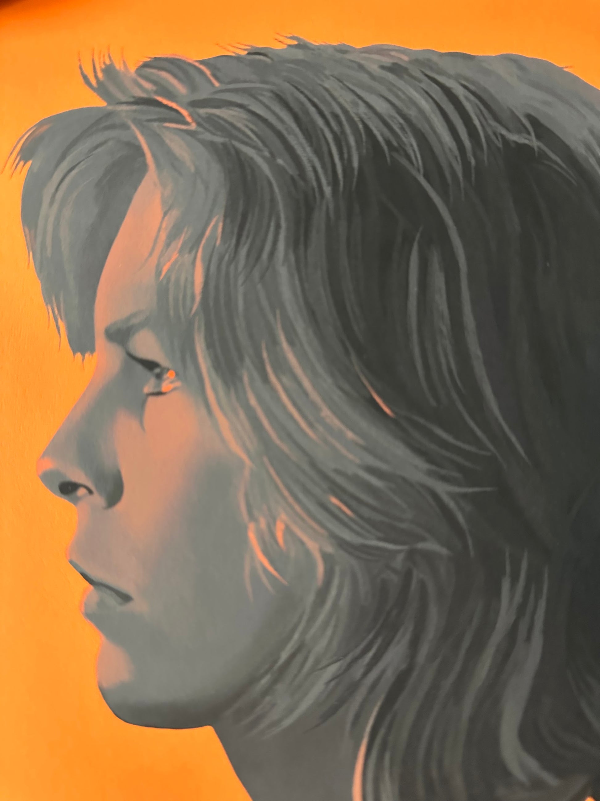 Dakota Randall - Halloween Laurie Portrait 12x12 art print - detail image 2