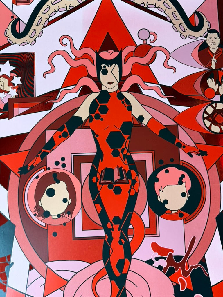 Murugiah - Doctor Strange Multiverse of Madness Red Foil Variant - 24x36 - Limited Edition Poster