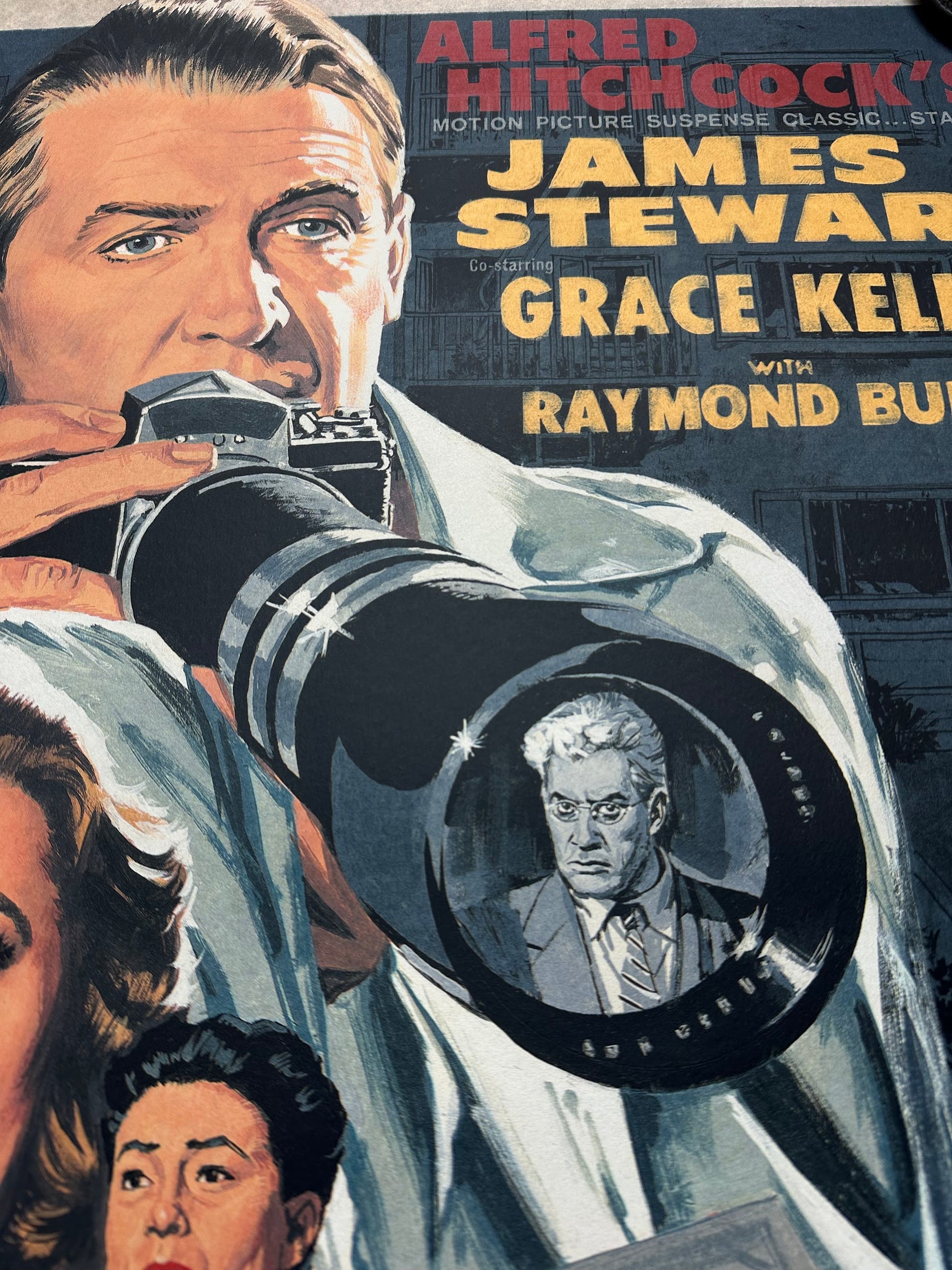 Paul Mann - Rear Window Variant 24x36 movie poster - detail image 3