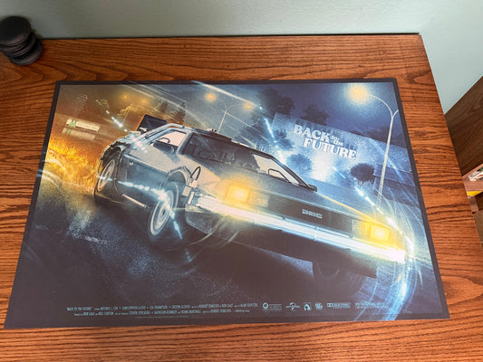 Kevin Wilson - Back to the Future - 24x36 - Limited Edition Poster