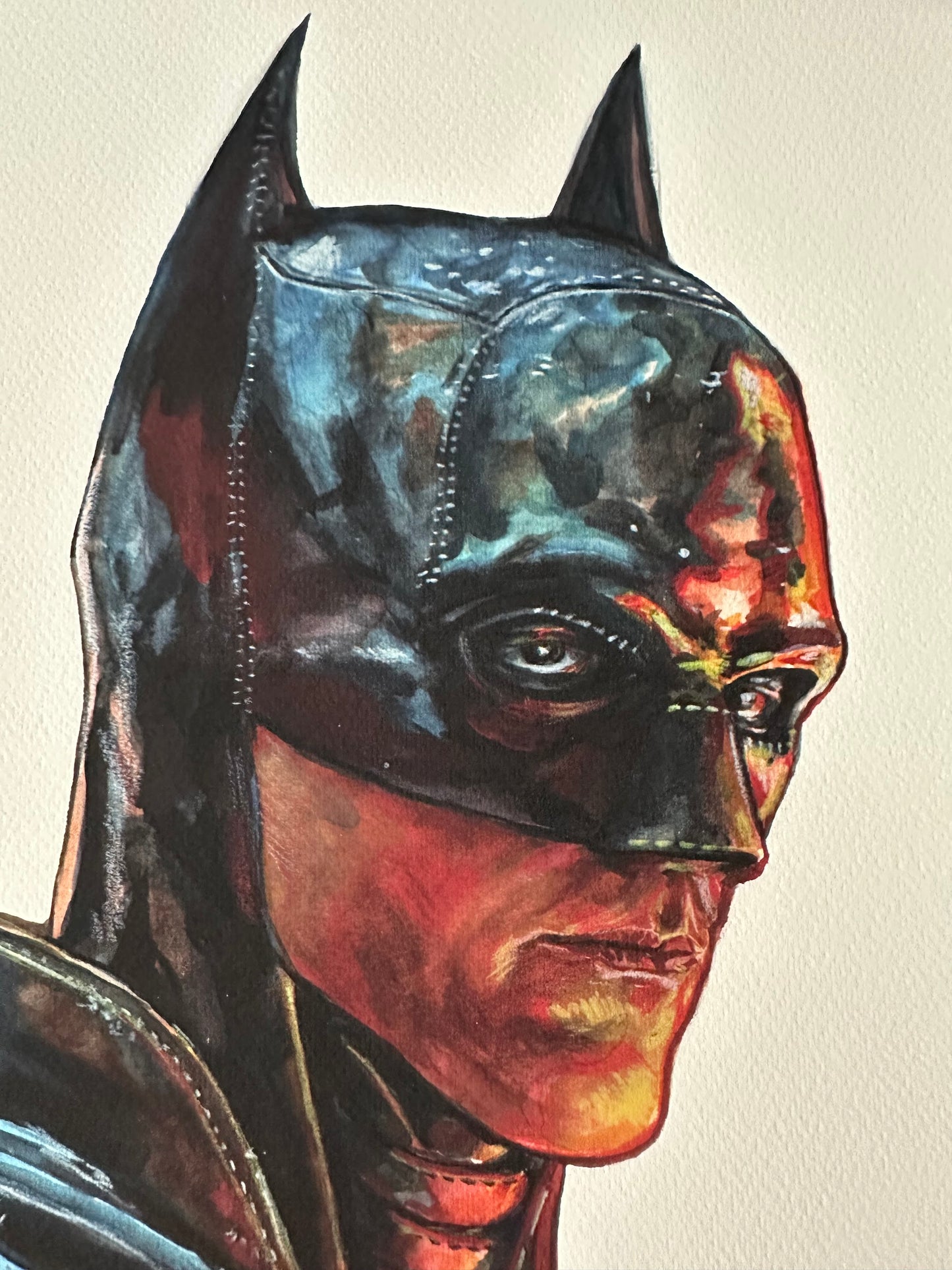 Tim Doyle - Shiny Objects Batman 12x16 art print - detail image 2