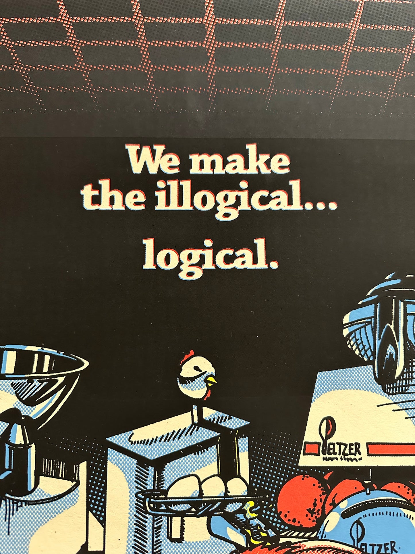 T-Bone & Ajax - Peltzer Gremlins Ad 19x25 movie poster - detail image 3