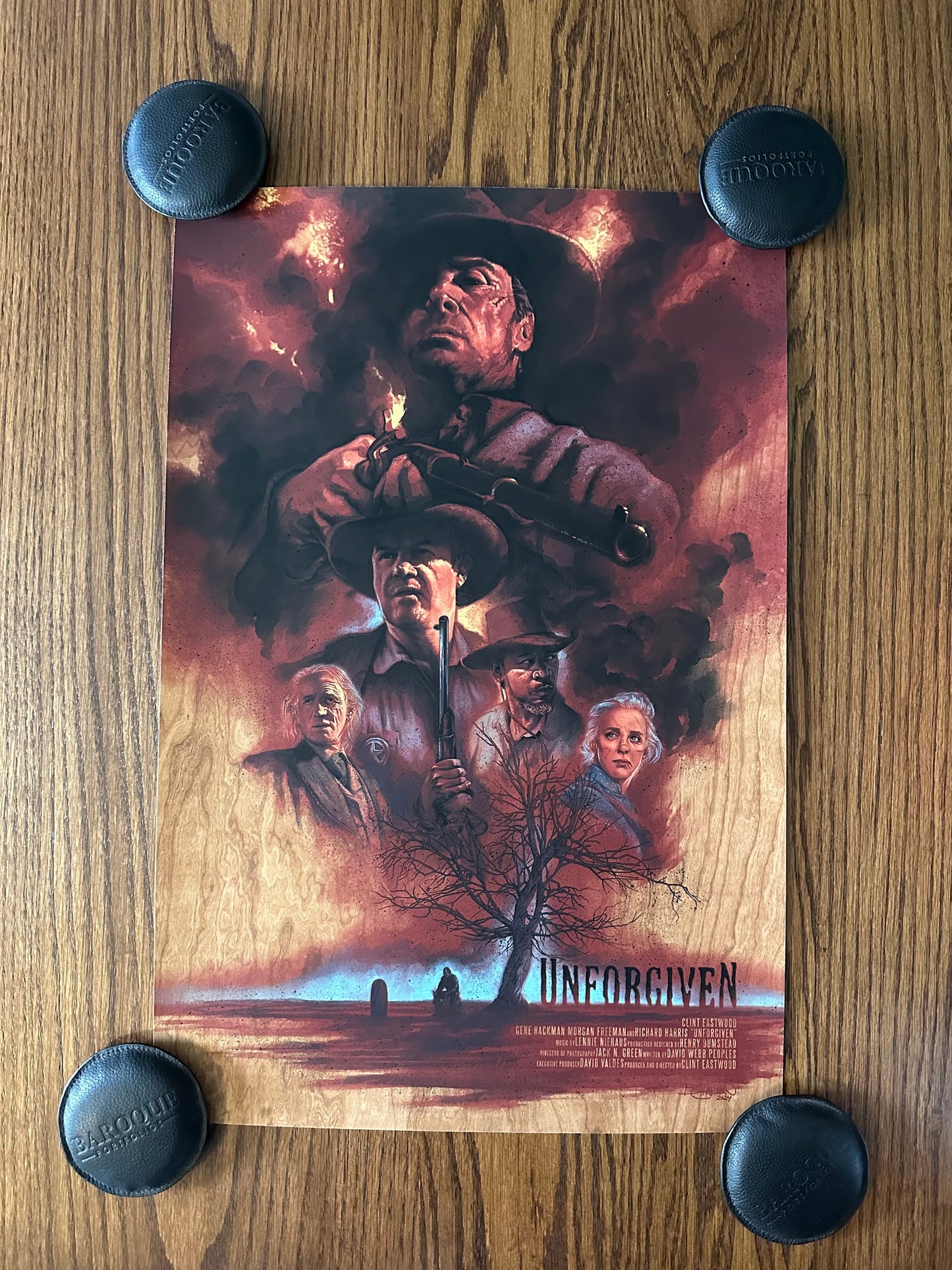 Barret Chapman - Unforgiven 16x24 movie poster