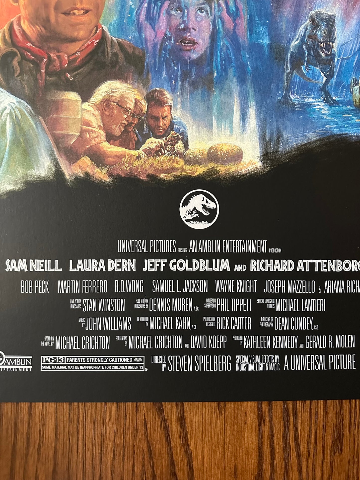 KWow - Jurassic Park 24x36 movie poster - detail image 8