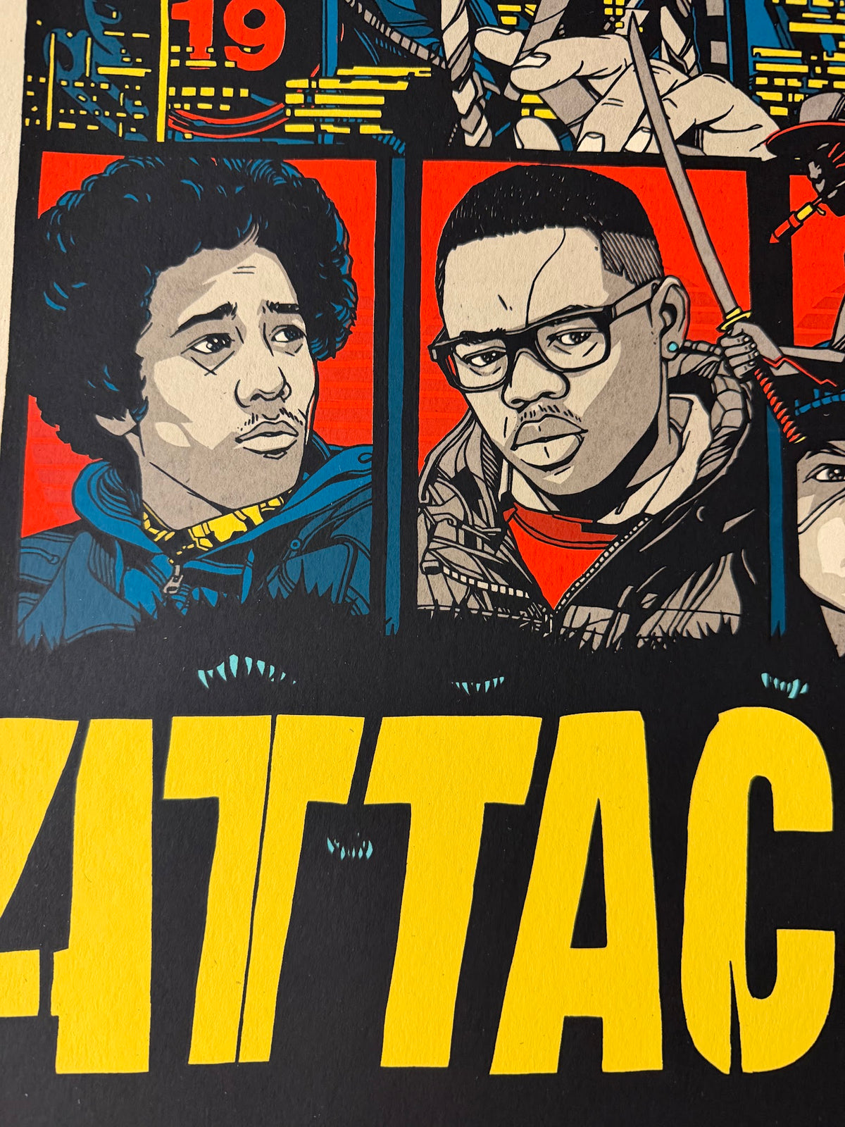 Tyler Stout - Attack the Block - 24x36 - Limited Edition Poster