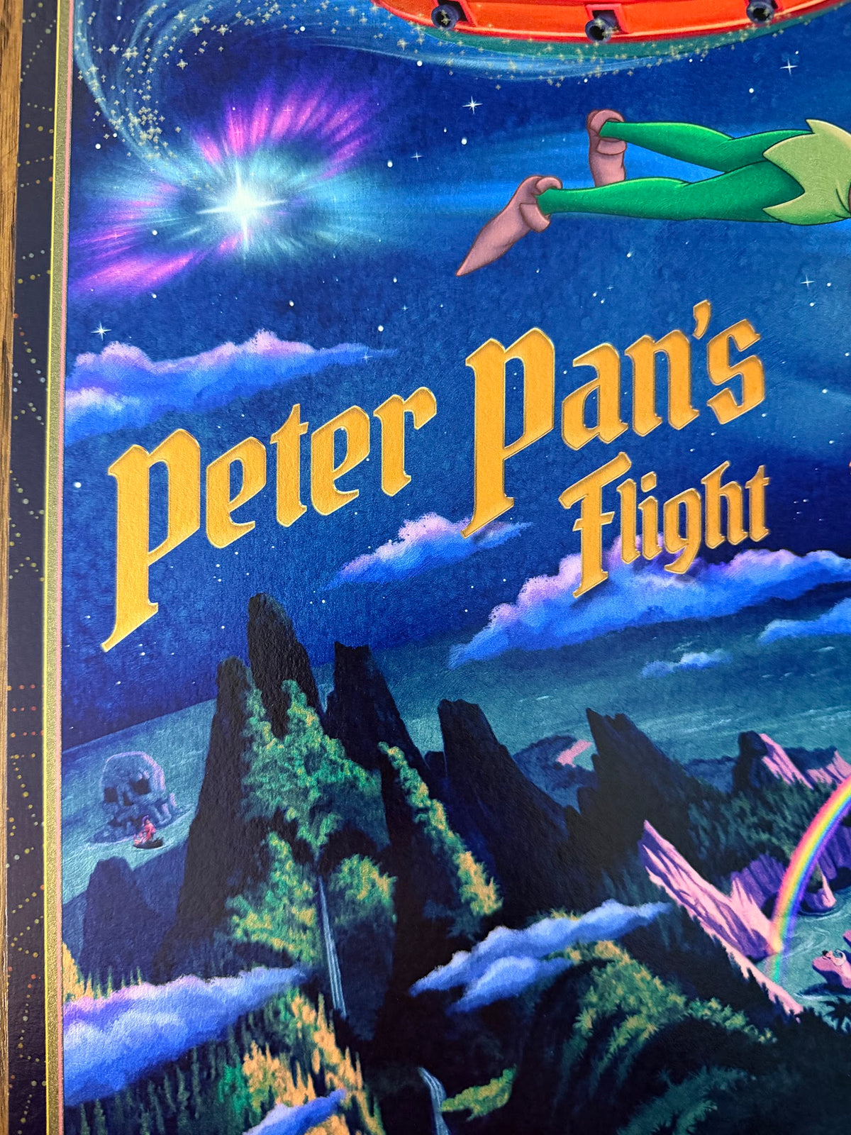 Kevin Wilson - Peter Pan's Flight - 12x24 - Limited Edition Poster
