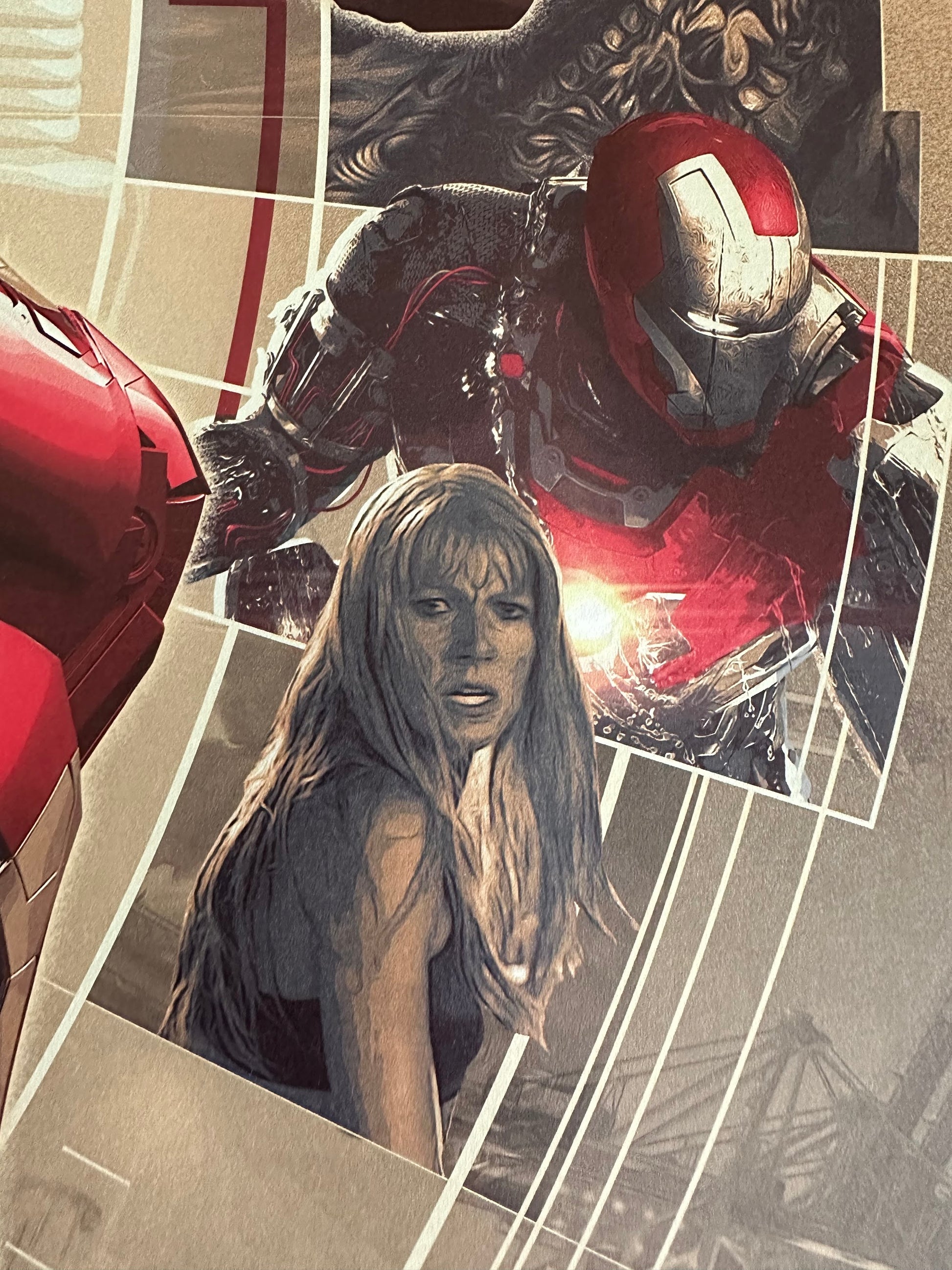 Devin Schoeffler - Iron Man Triptych 36x24 movie poster - detail image 6