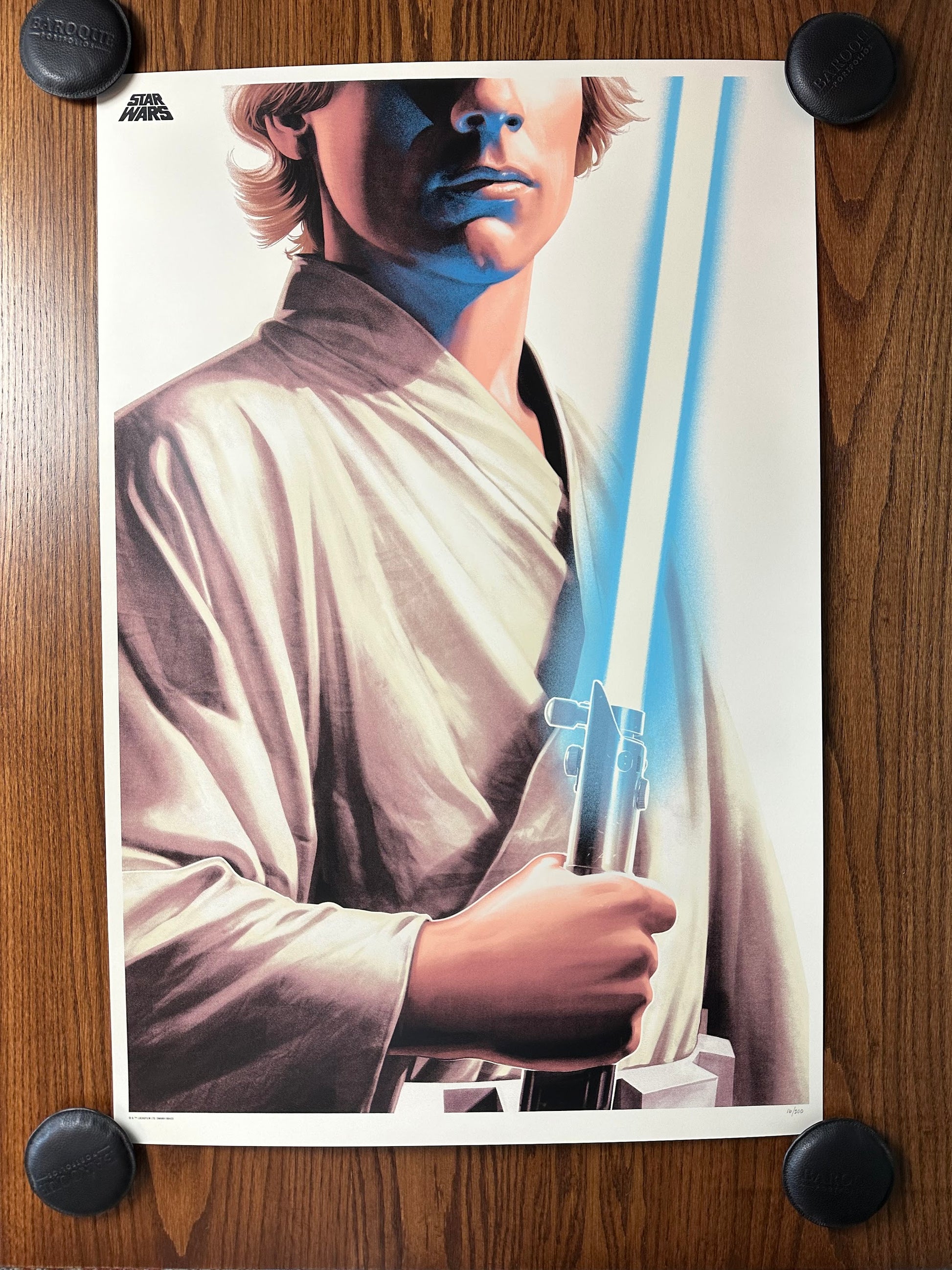 Phantom City Creative - Star Wars - Luke Skywalker 24x36 movie poster