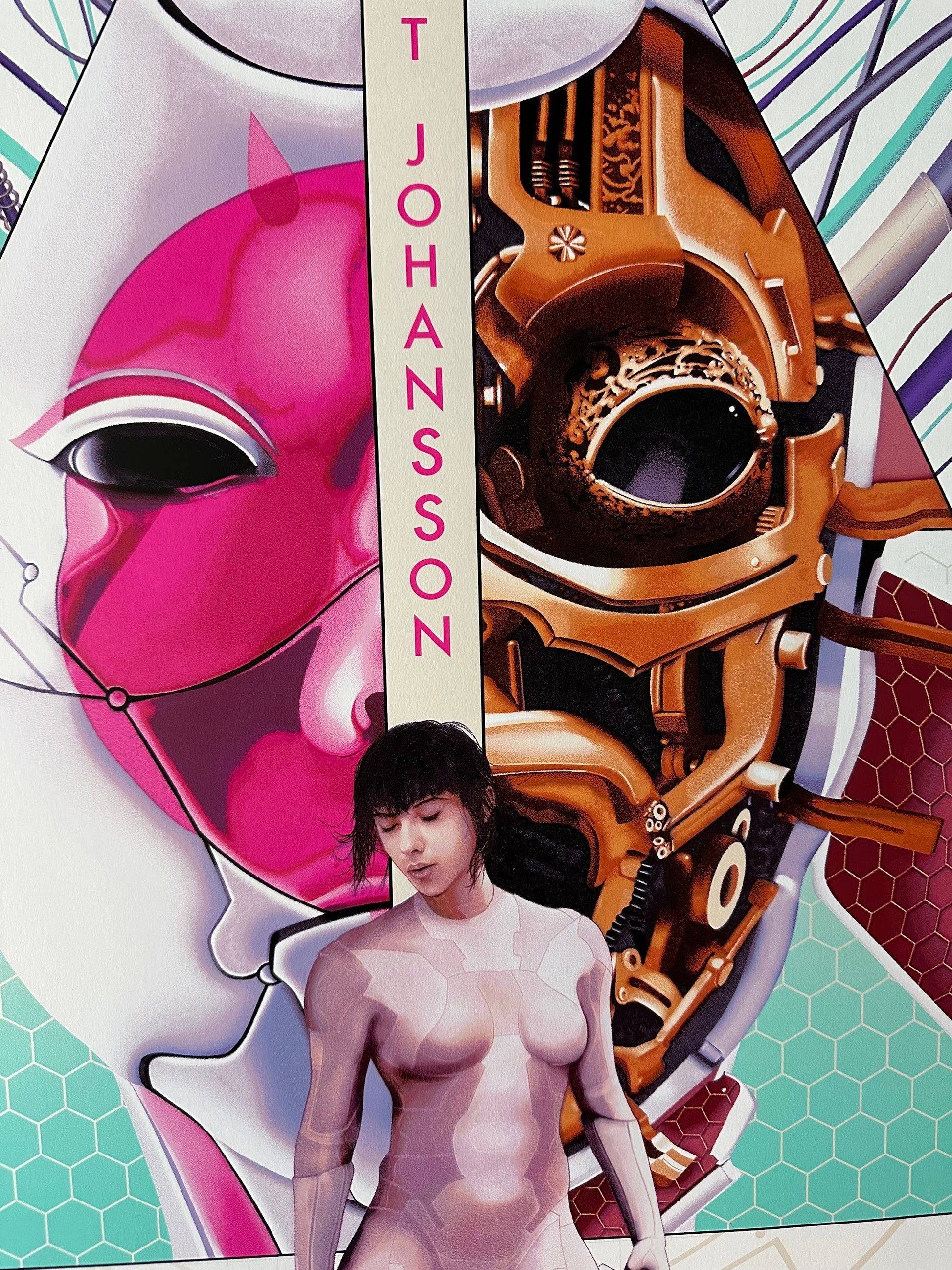 Alberto Reyes - Ghost in the Shell 24x36 movie poster - detail image 3
