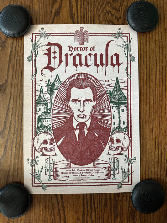 Sarah Sumeray - Horror of Dracula 13x19 art print