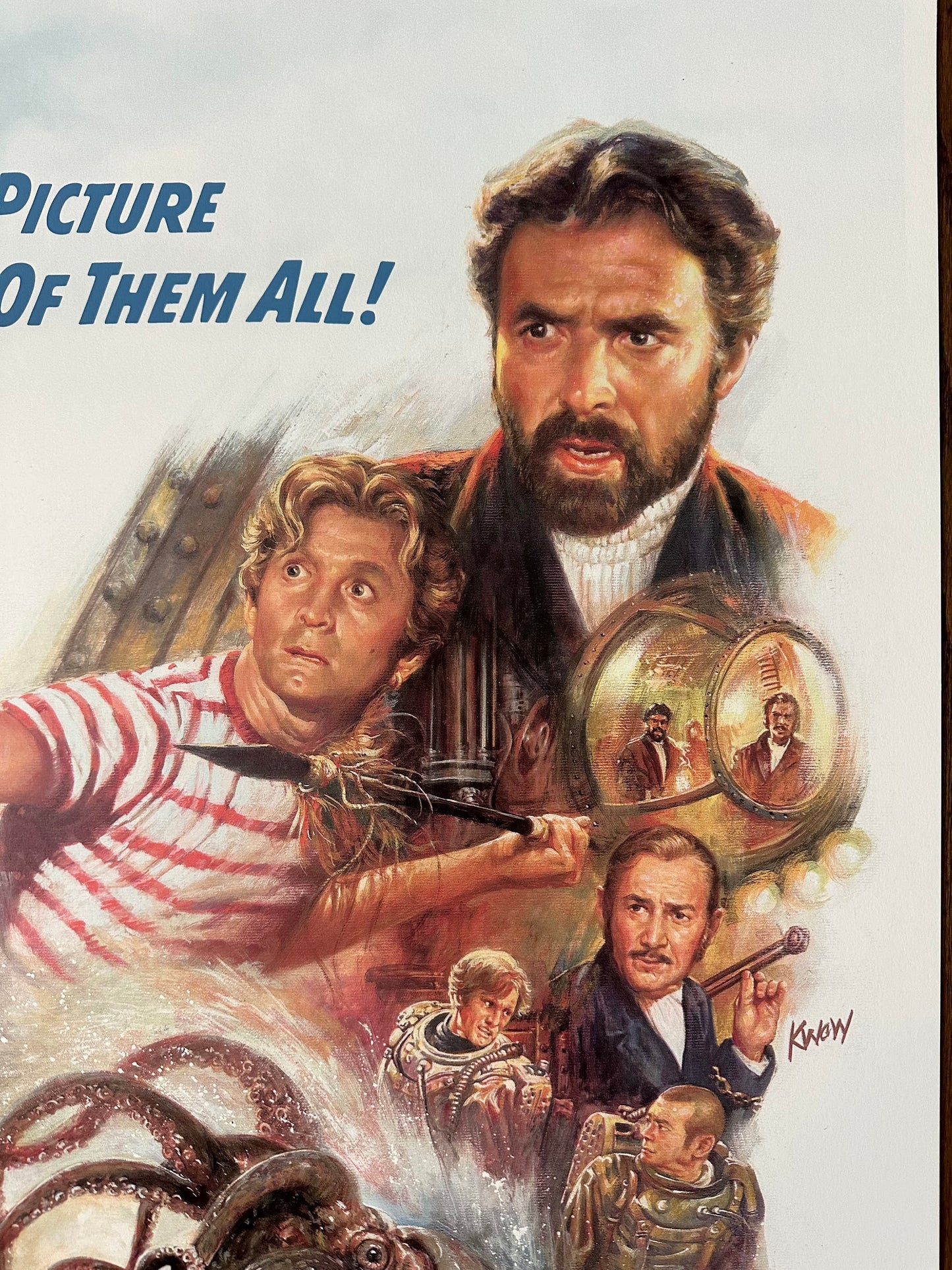 KWow - 20,000 Leagues Under the Sea 24x36 movie poster - detail image 2