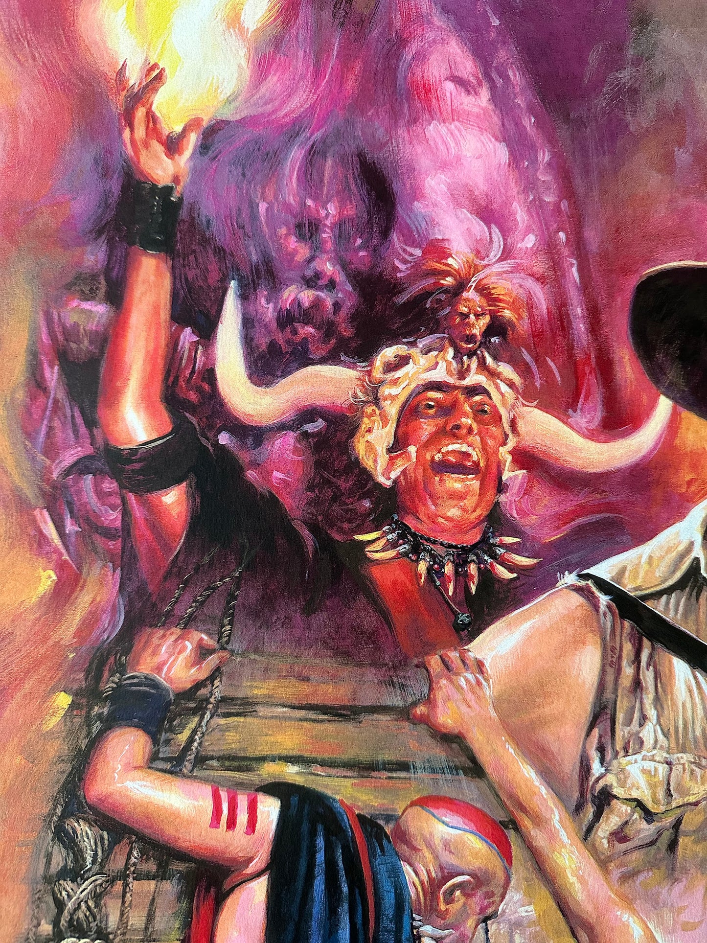 KWow - Indiana Jones Temple of Doom 24x36 movie poster - detail image 3