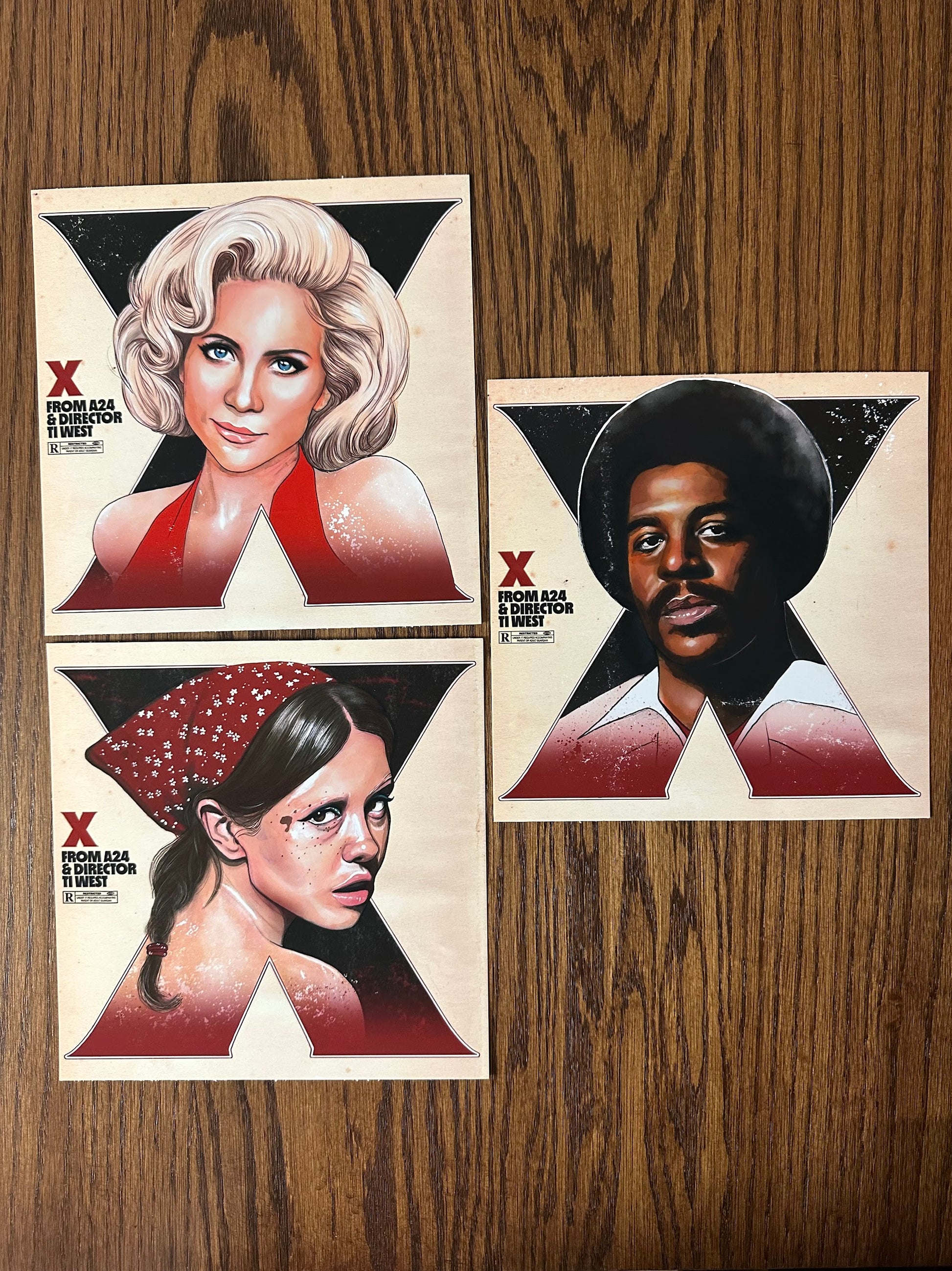 Shawn Mansfield - X Portrait Set 8x8 art print