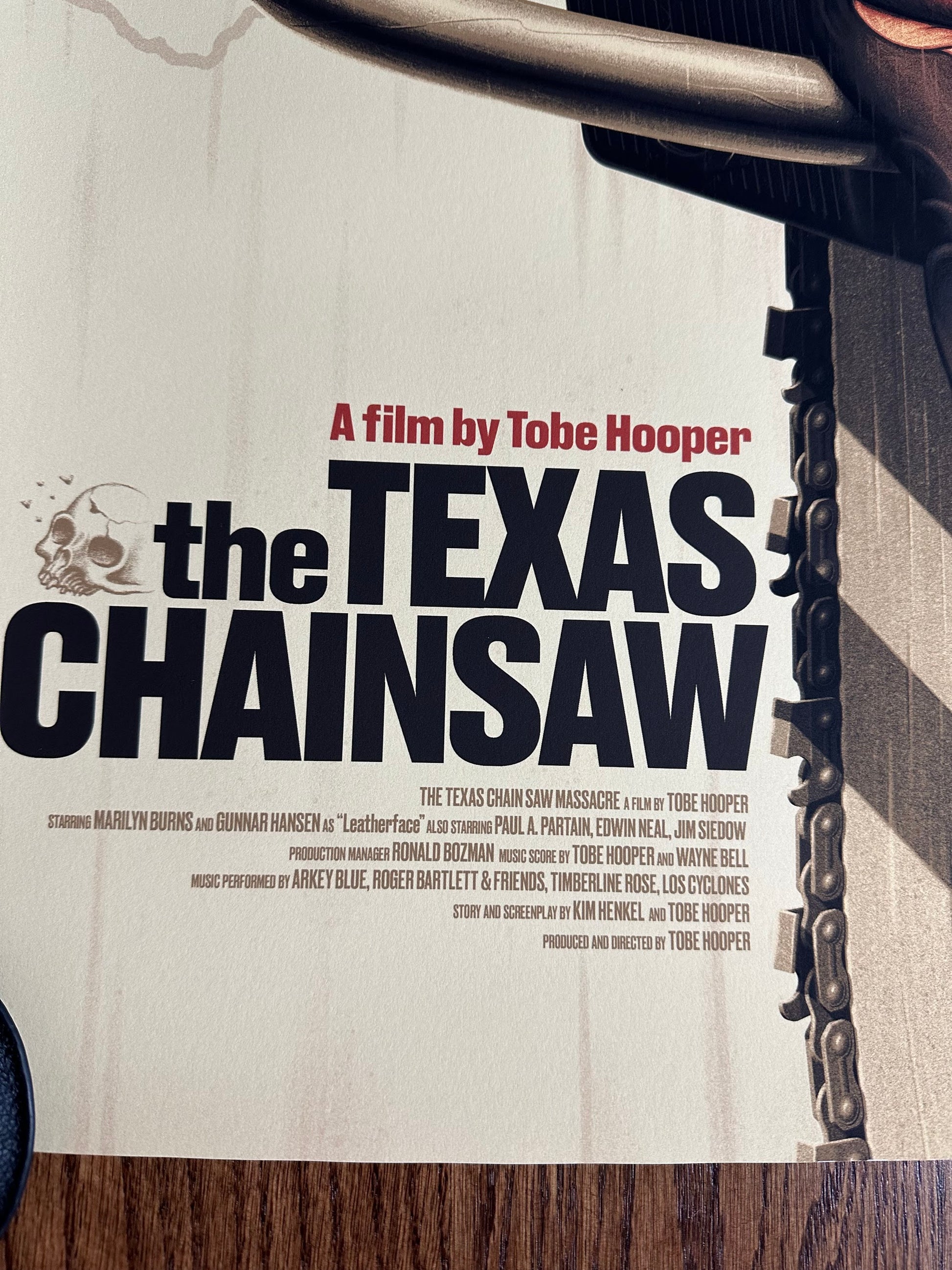 Melvin Mago - Texas Chainsaw Massacre 24x36 movie poster - detail image 5