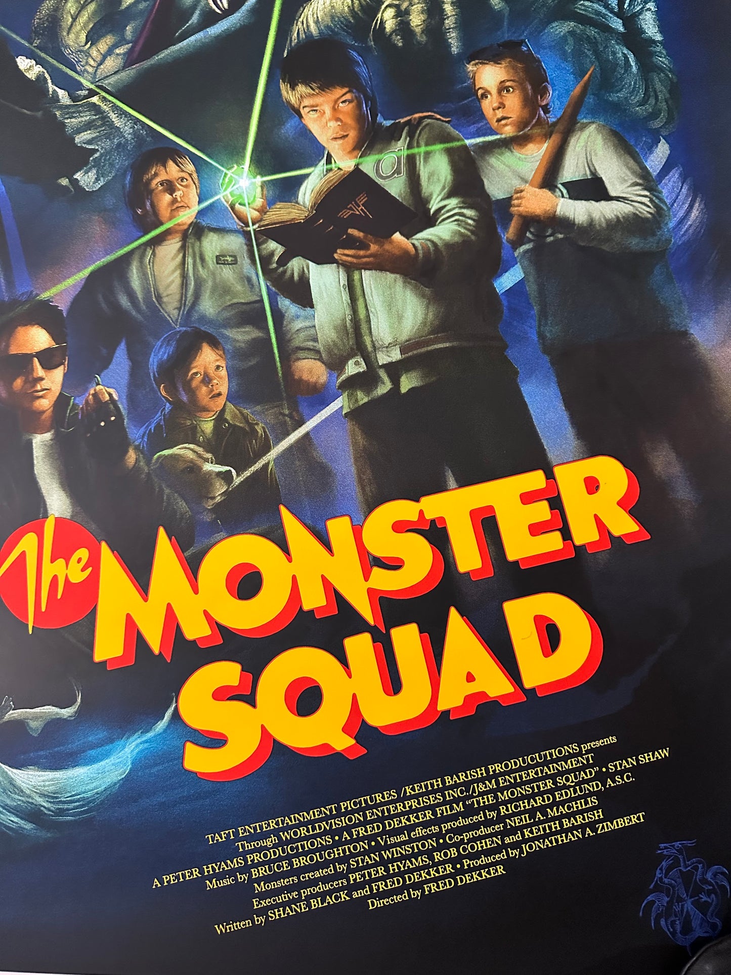 Dave Merrell - The Monster Squad 24x36 movie poster - detail image 2